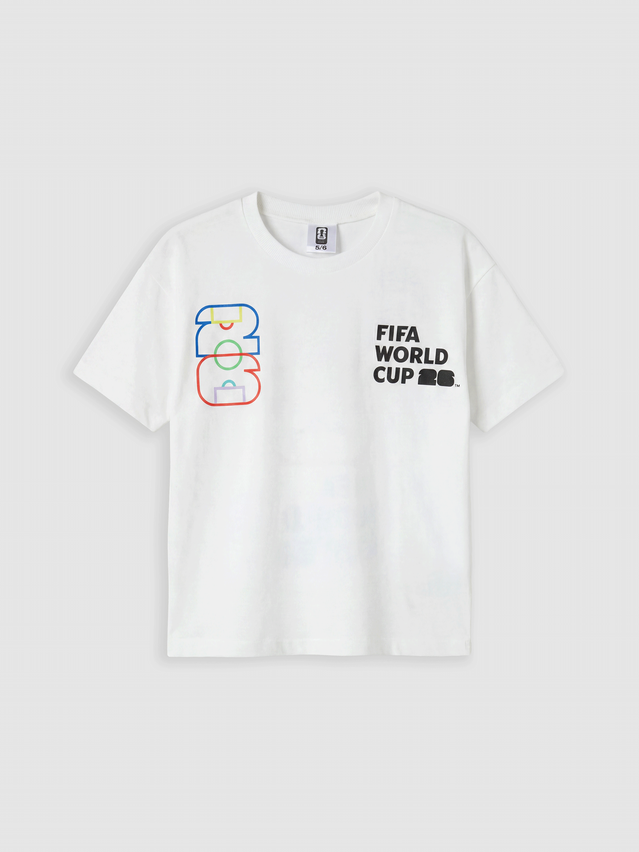 Majica sa okruglim izrezom FIFA 2026 sa štampom za dečake-1