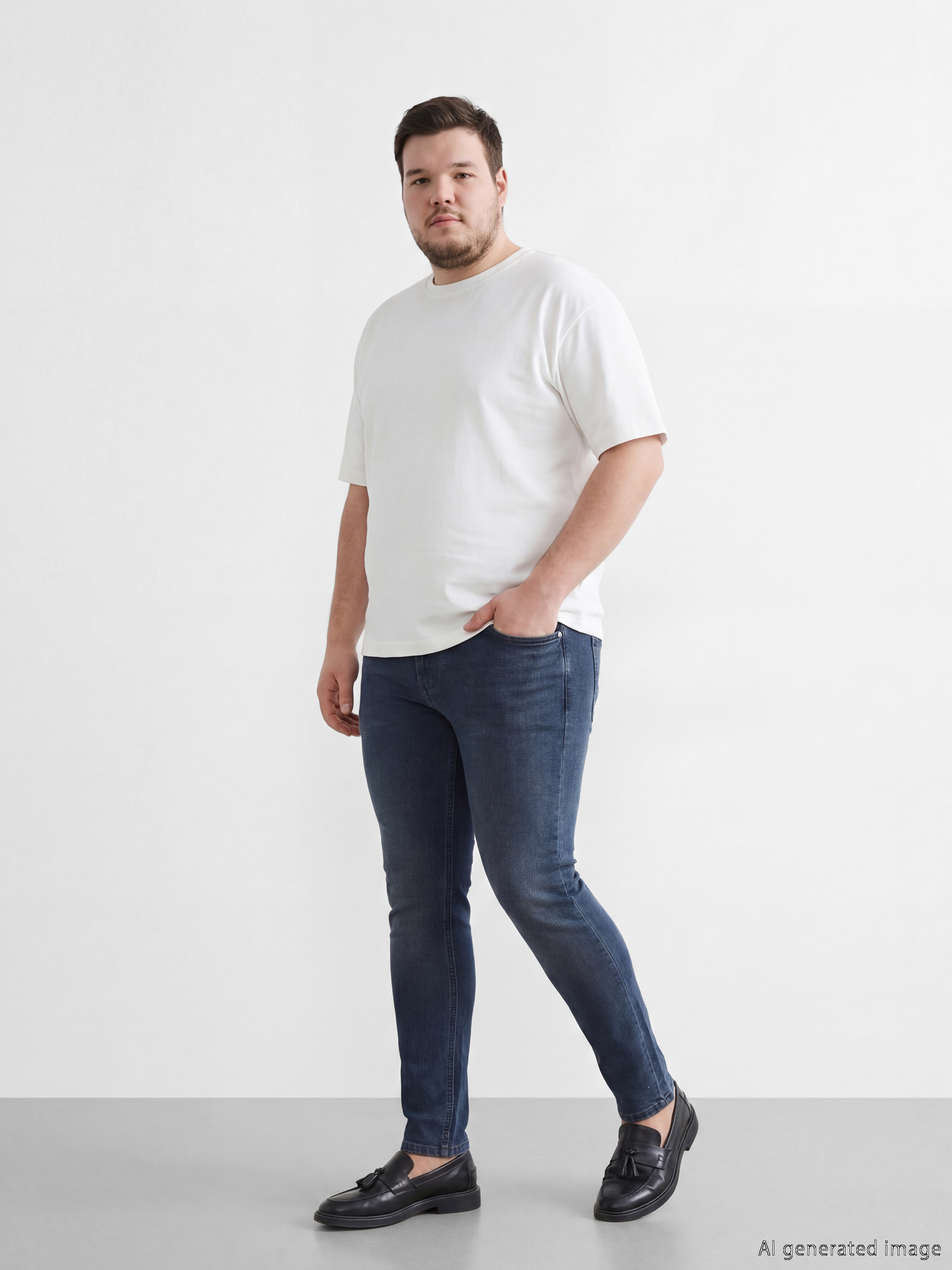 İndigo 750 Slim Fit Erkek Jean Pantolon-1
