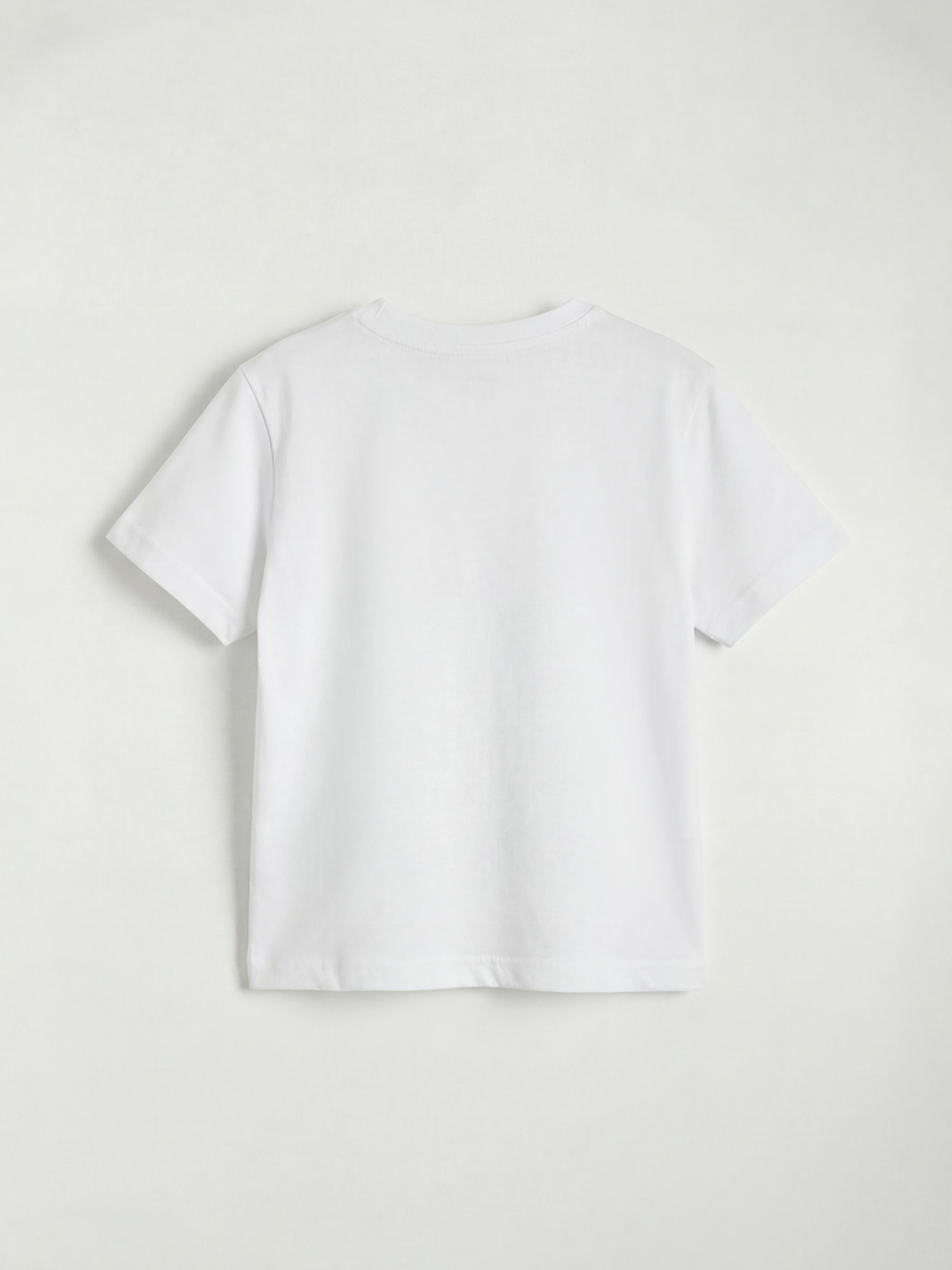 Crew Neck Basic Baby Boys' T-shirt-1