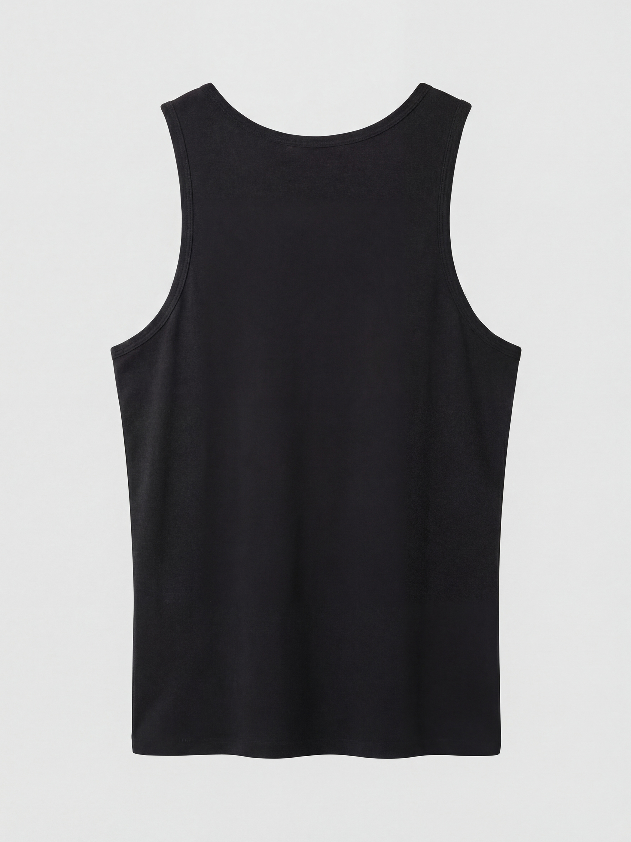 U Neck Jersey Men's Vest 2 Pack-4