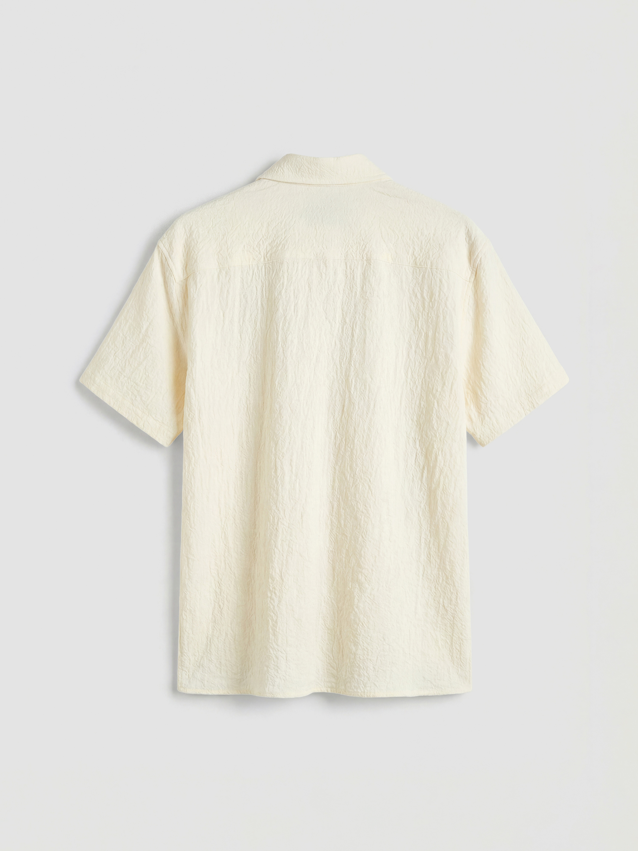 Regular Fit Short Sleeve Men's Basic Shirt-5