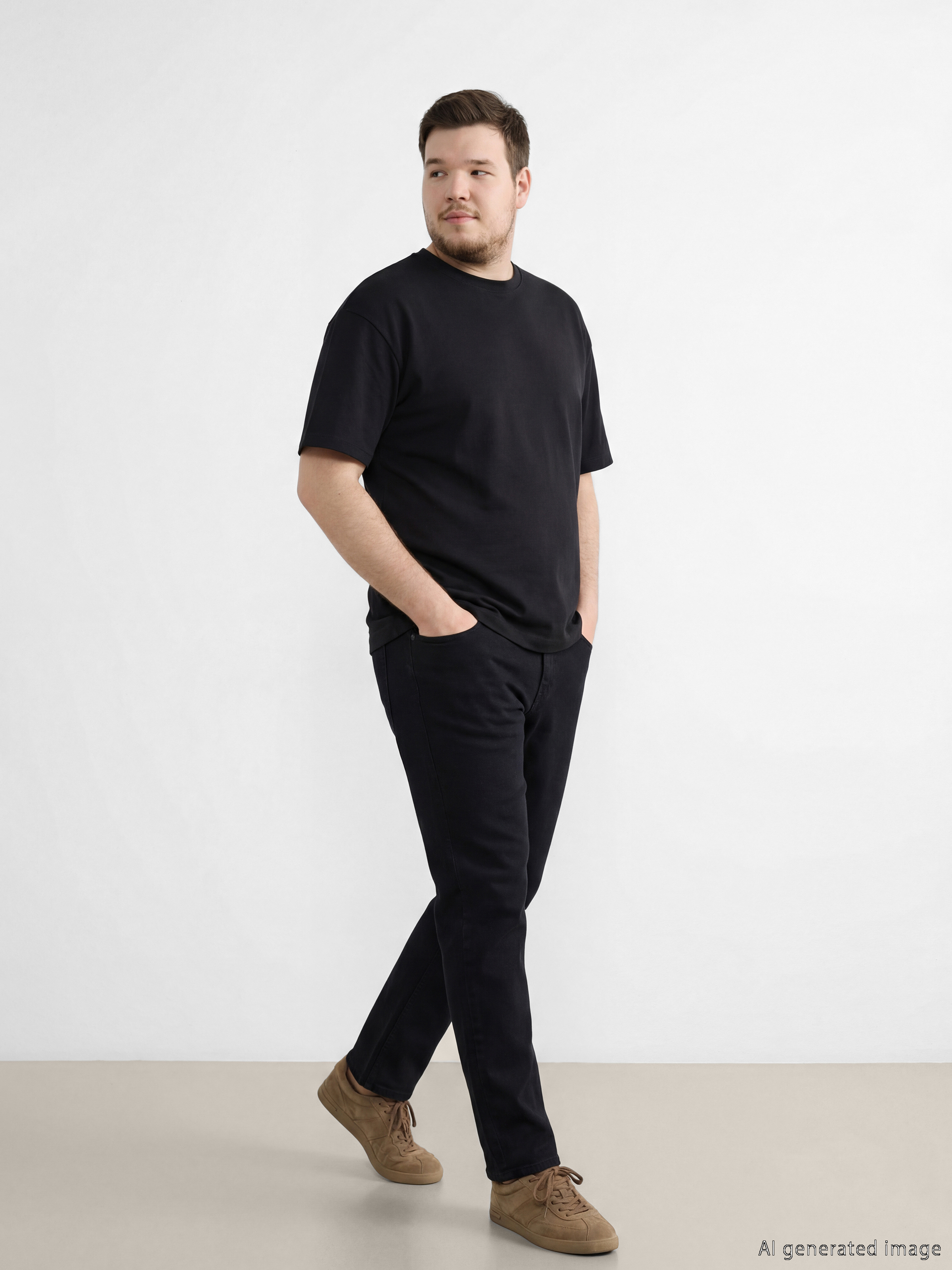 Siyah 779 Regular Jean-1