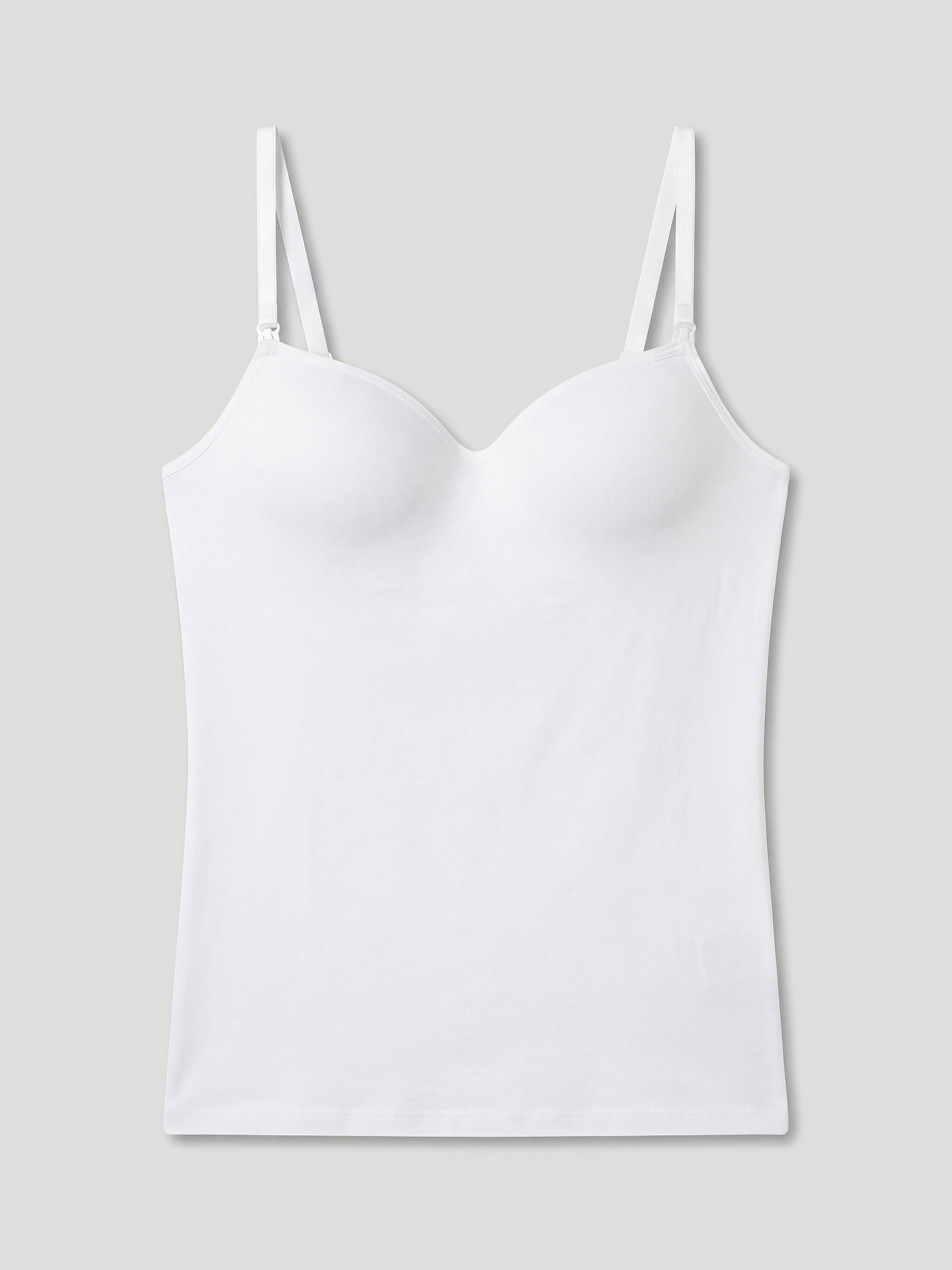 LCW DREAM Woman WHITE Nursing Vest Top - S60431Z8-FFB