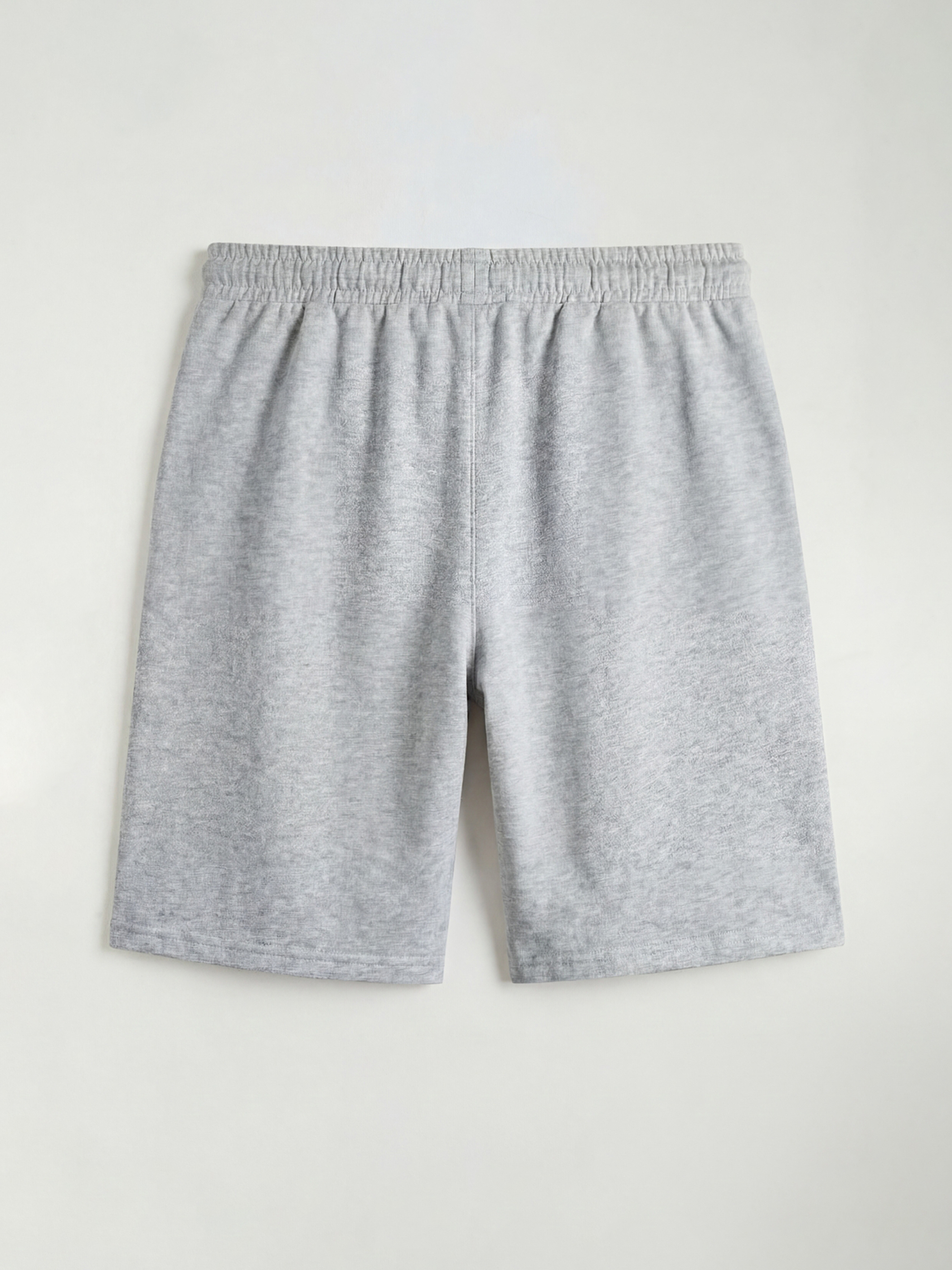 Gri Slim Fit Erkek Pijama Alt Şort-5