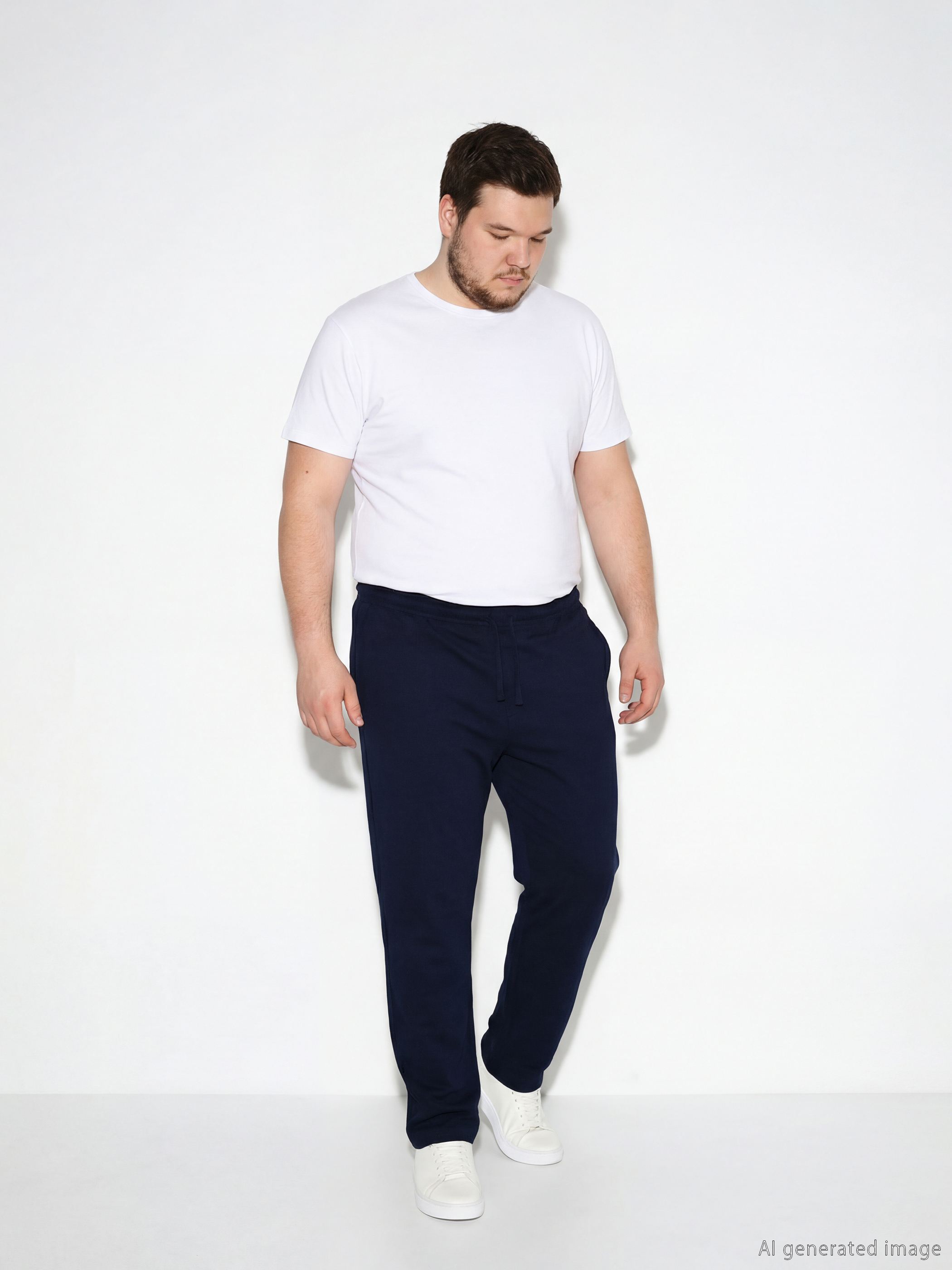 Bas de Pyjama pour Hommes à Coupe Régulière-1