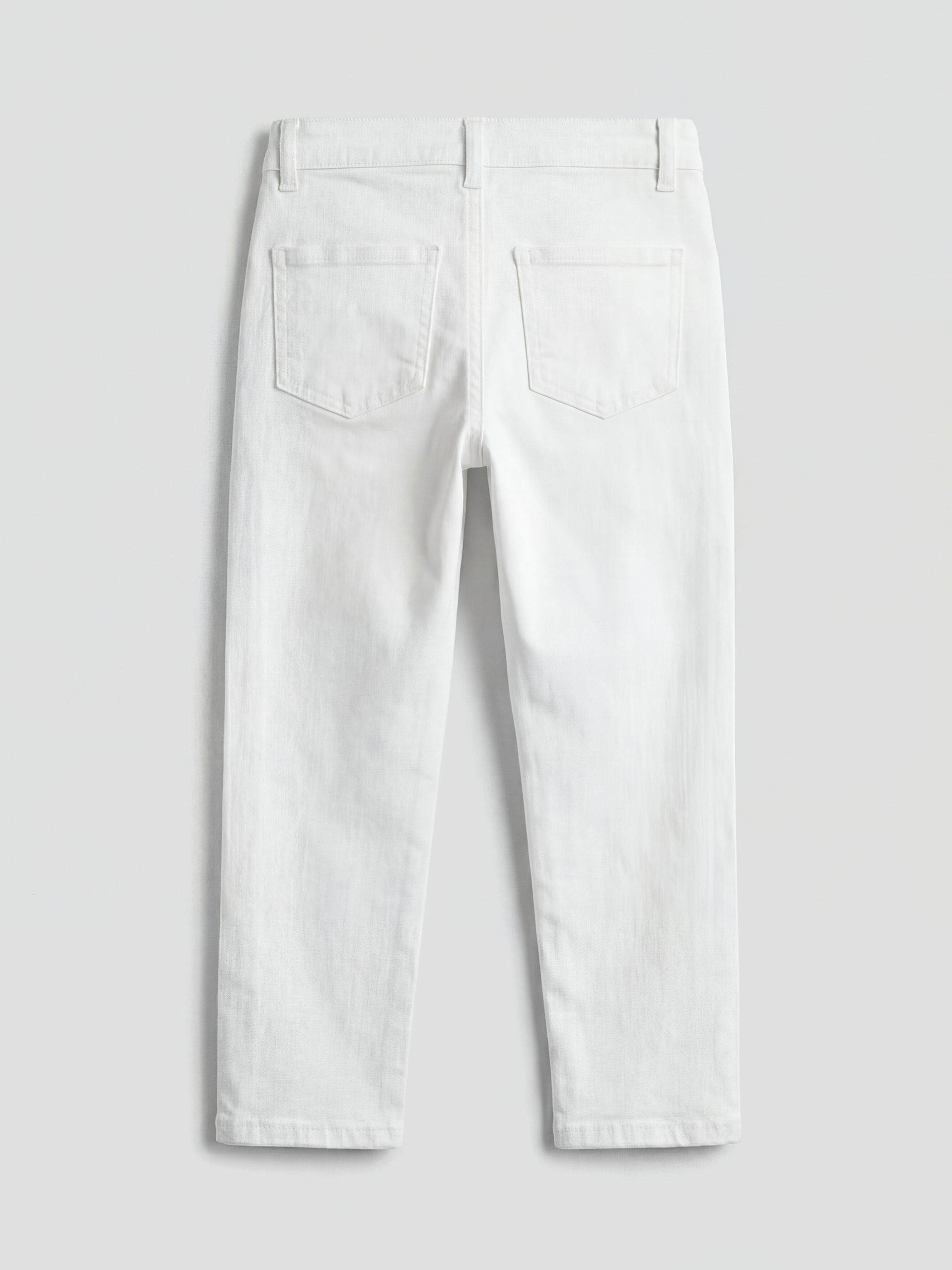 Ekru Slim Fit Erkek Çocuk Pantolon-1