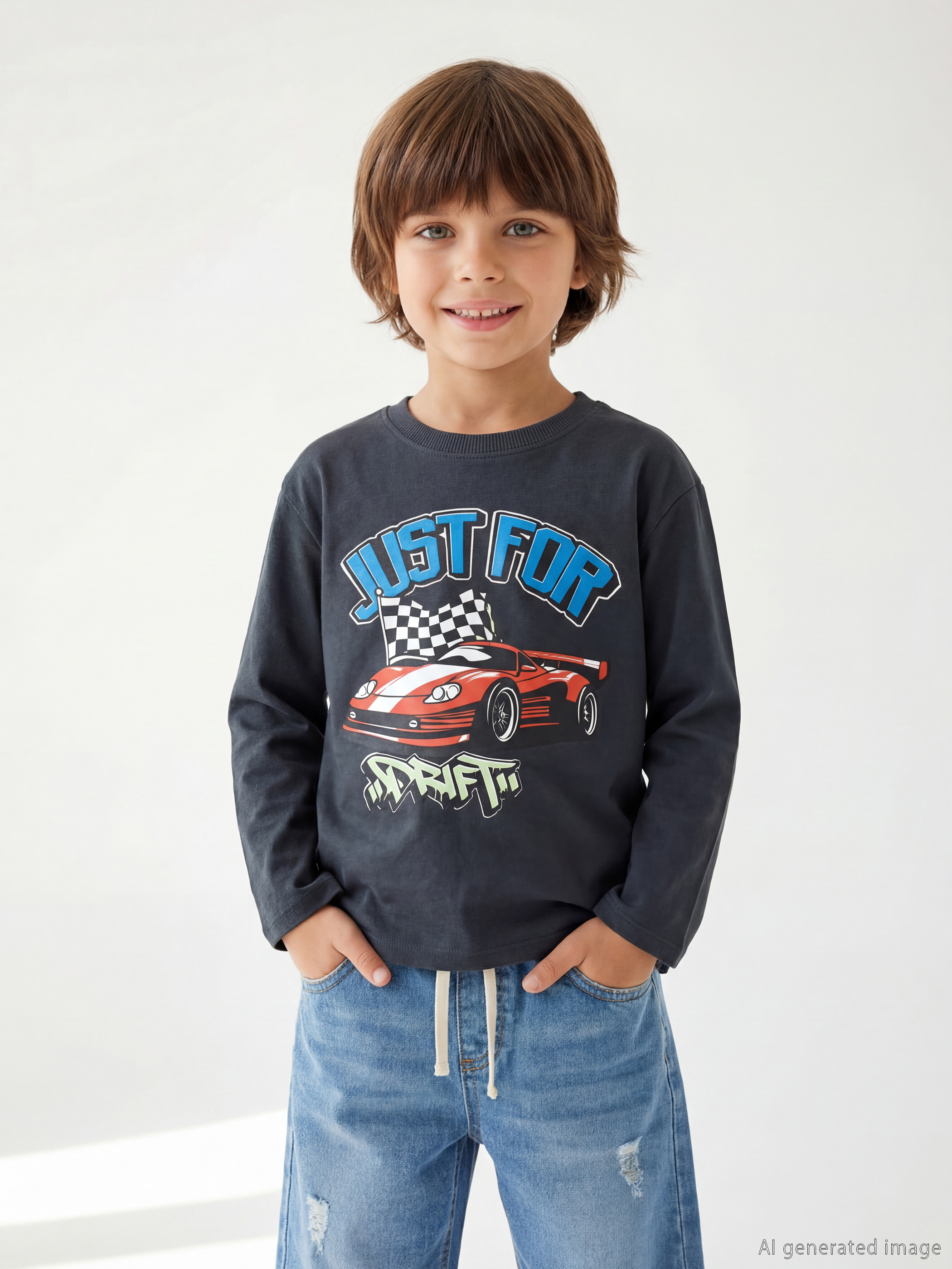 Для мальчиков: комплект из 3-х футболок с принтом-2