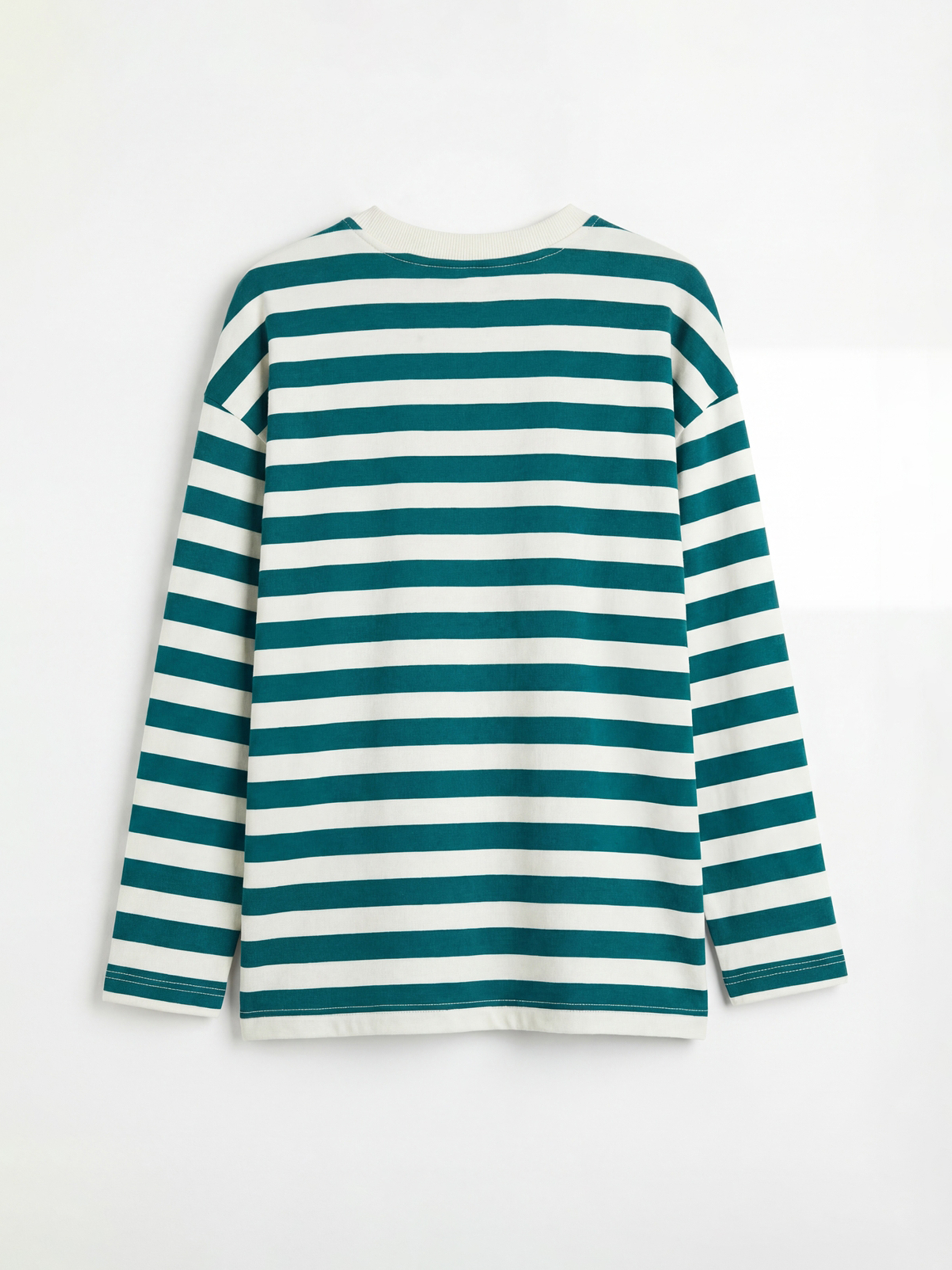 Bej Uzun Kollu Erkek Çocuk Tişört 2'li-4