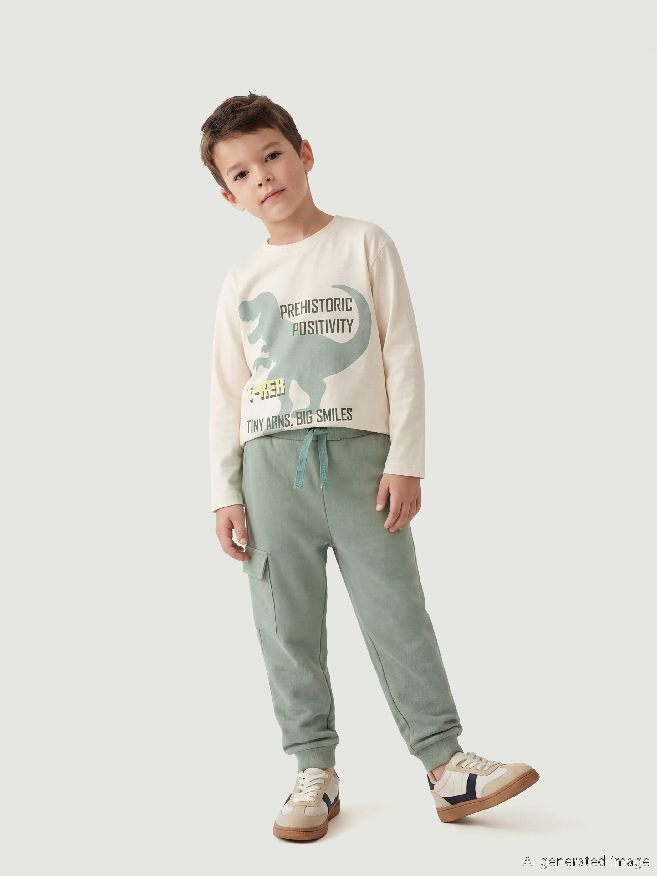 پانتۆڵی ئارەقە سه‌وز کوڕ-1