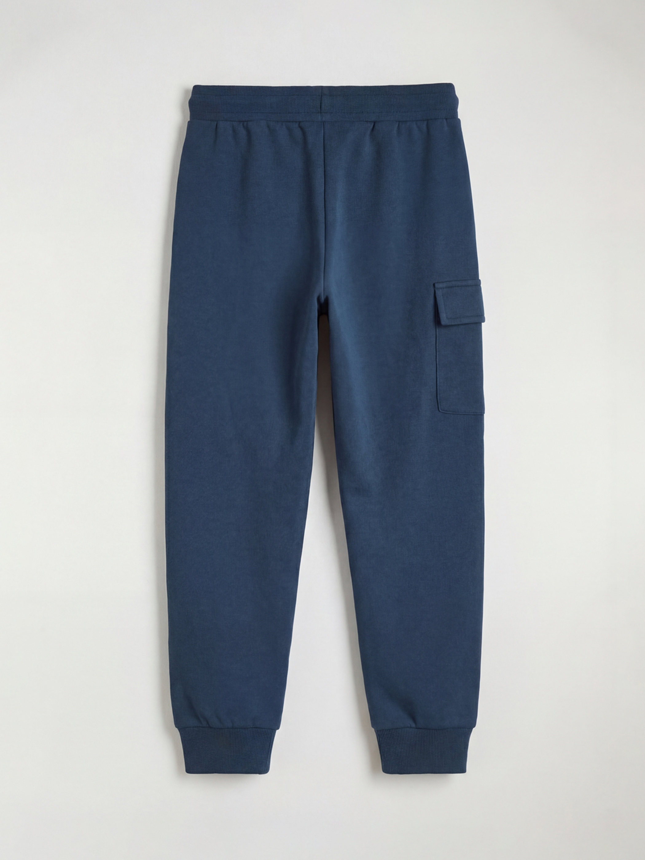 Lacivert Kargo Cepli Erkek Çocuk Eşofman Altı 2'li	-2