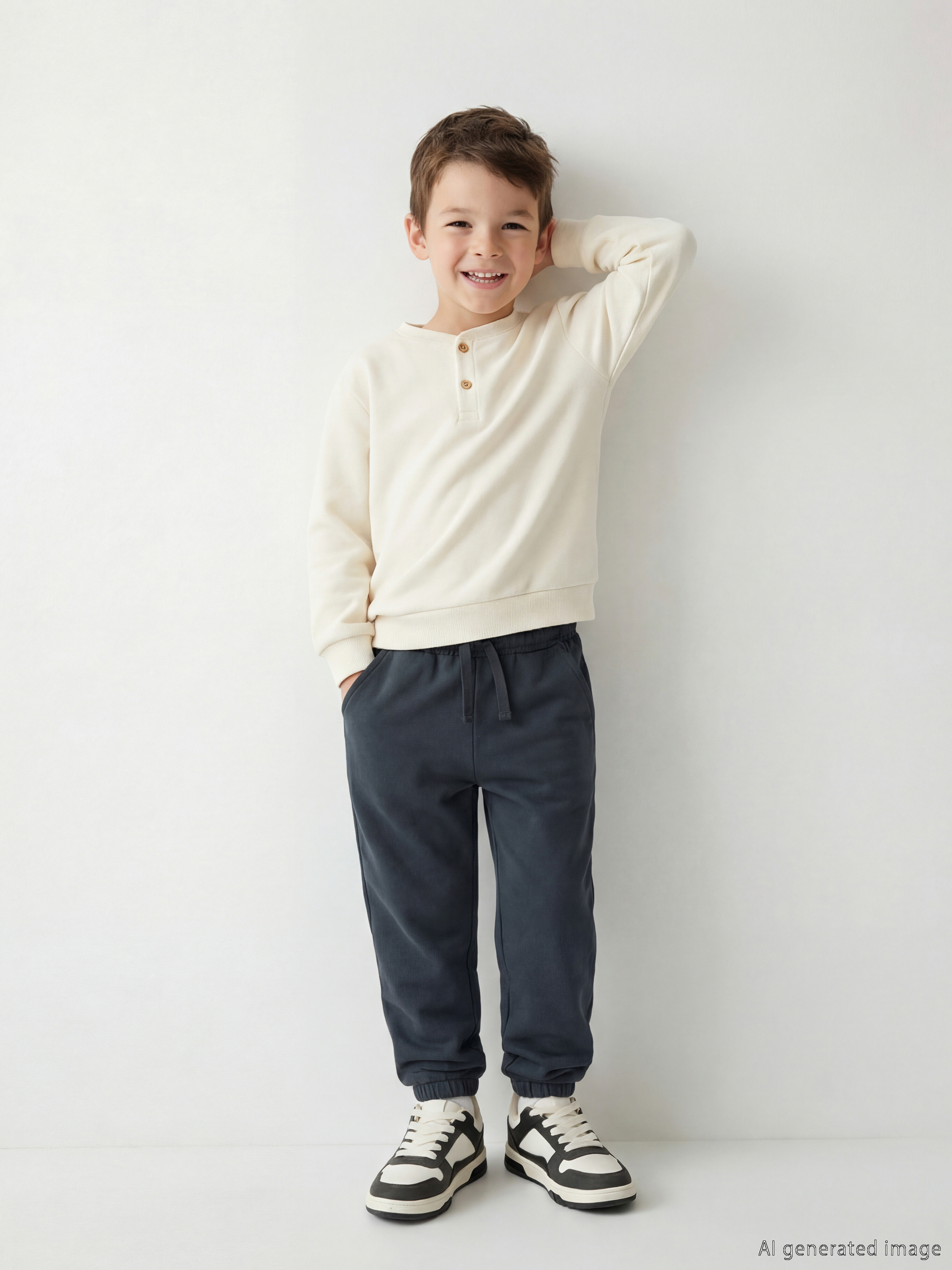 LCW Kids Beli Lastikli Erkek Çocuk Jogger Eşofman Altı - S61573Z1-R4W