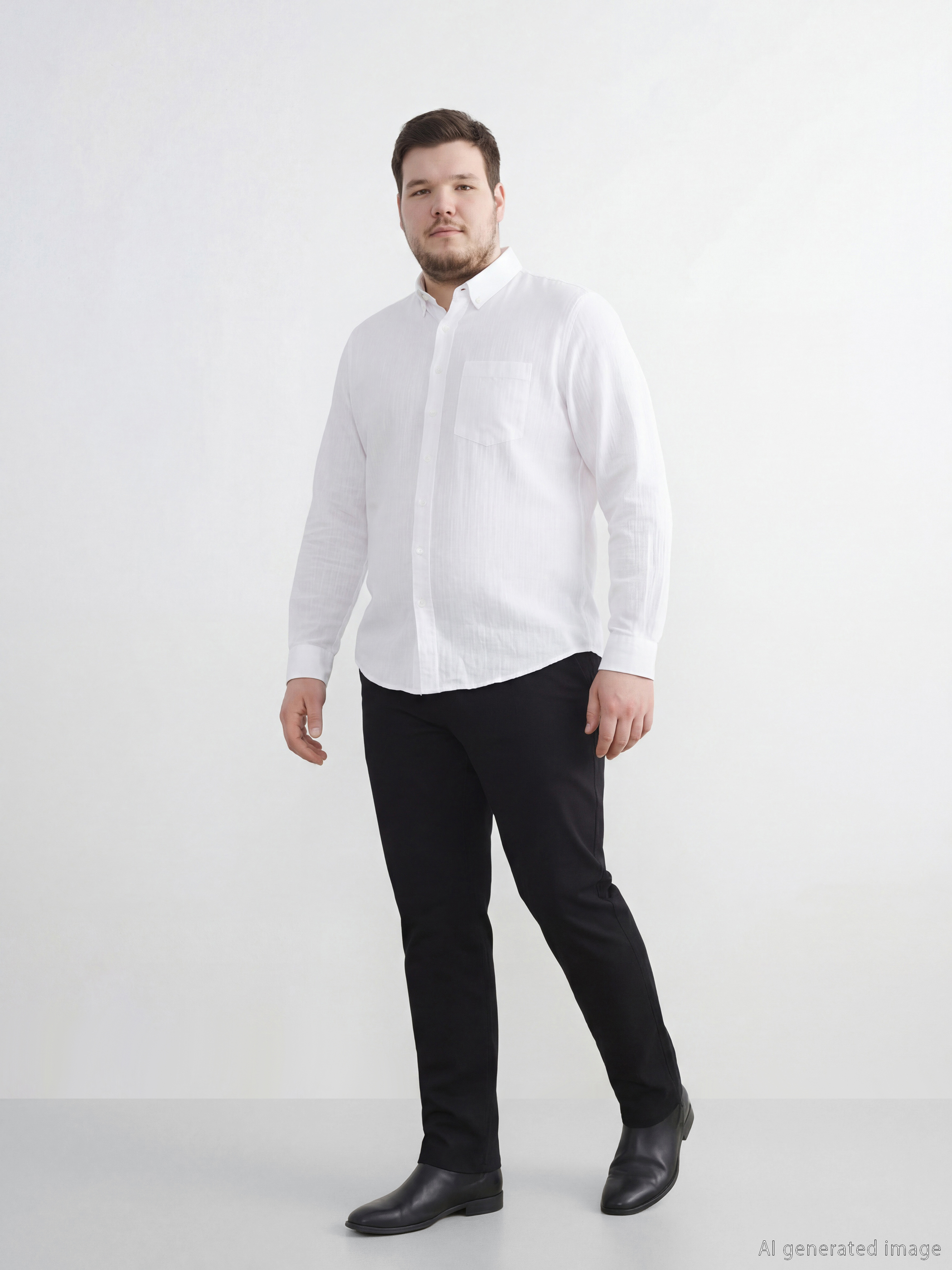 پانتۆڵی چینۆی گاباردین فیتی ئاسایی - بۆ پیاوان-1