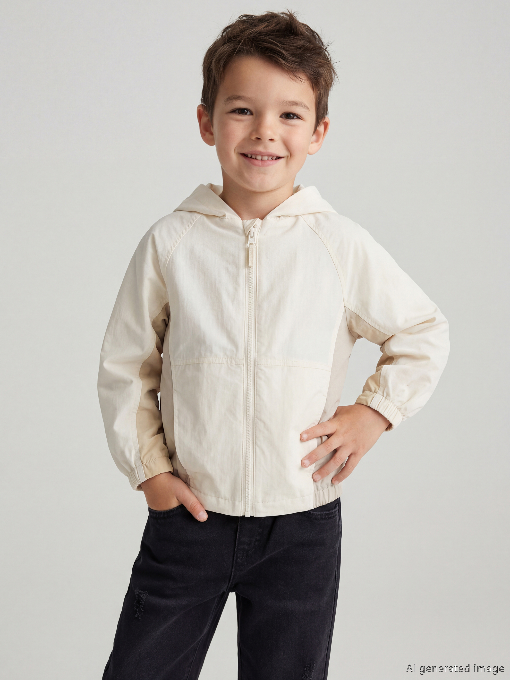 LCW Kids Kapüşonlu Erkek Çocuk Yağmurluk - S61654Z1-J1F