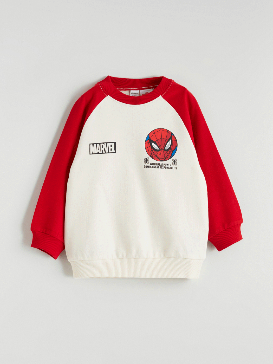 LCW Kids სპაიდერმენი ბიჭების თბილი ზედა - S61677Z1-QVK