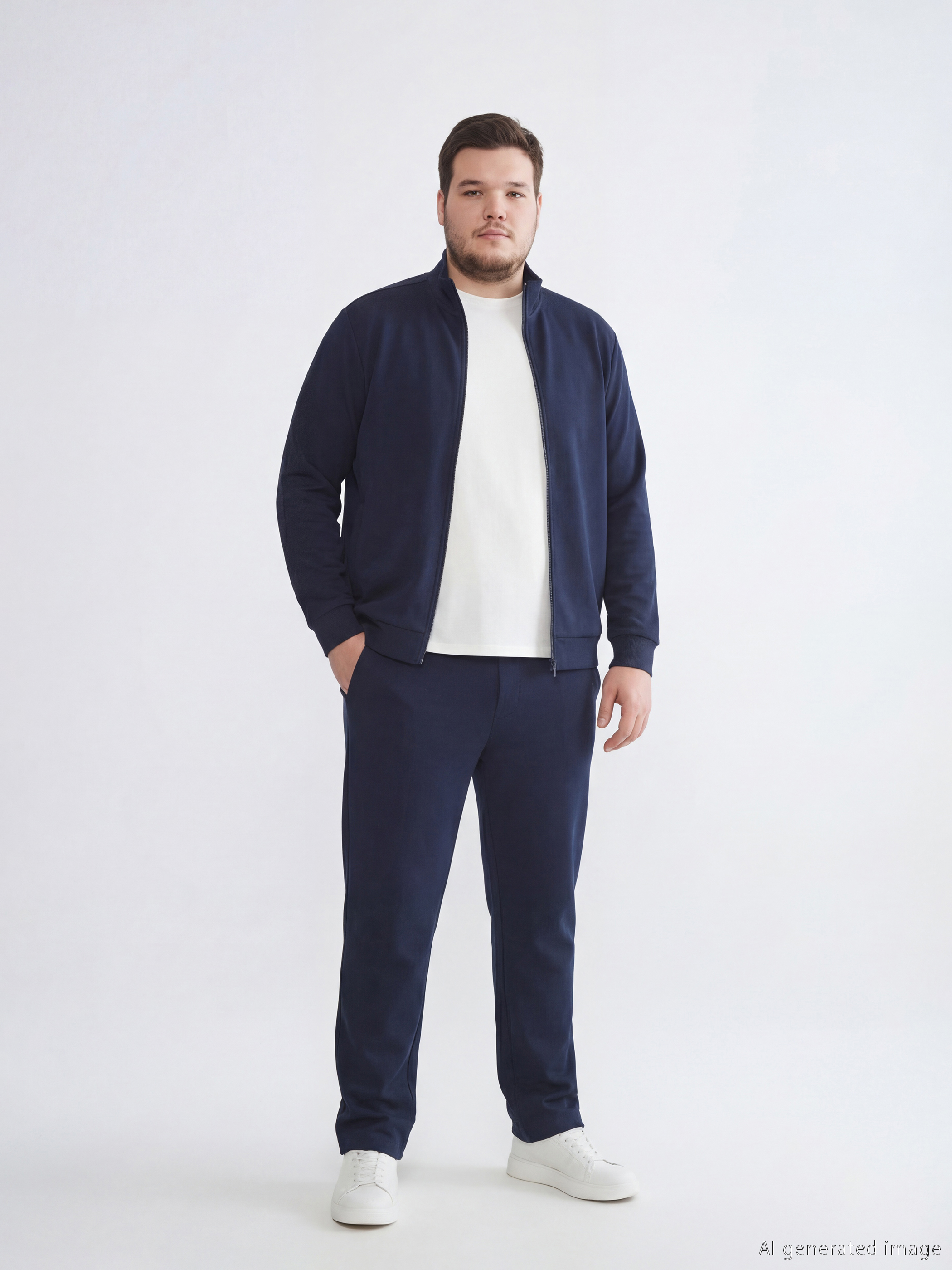 სტანდარტული მორგების მამაკაცის სპორტული შარვლები-1