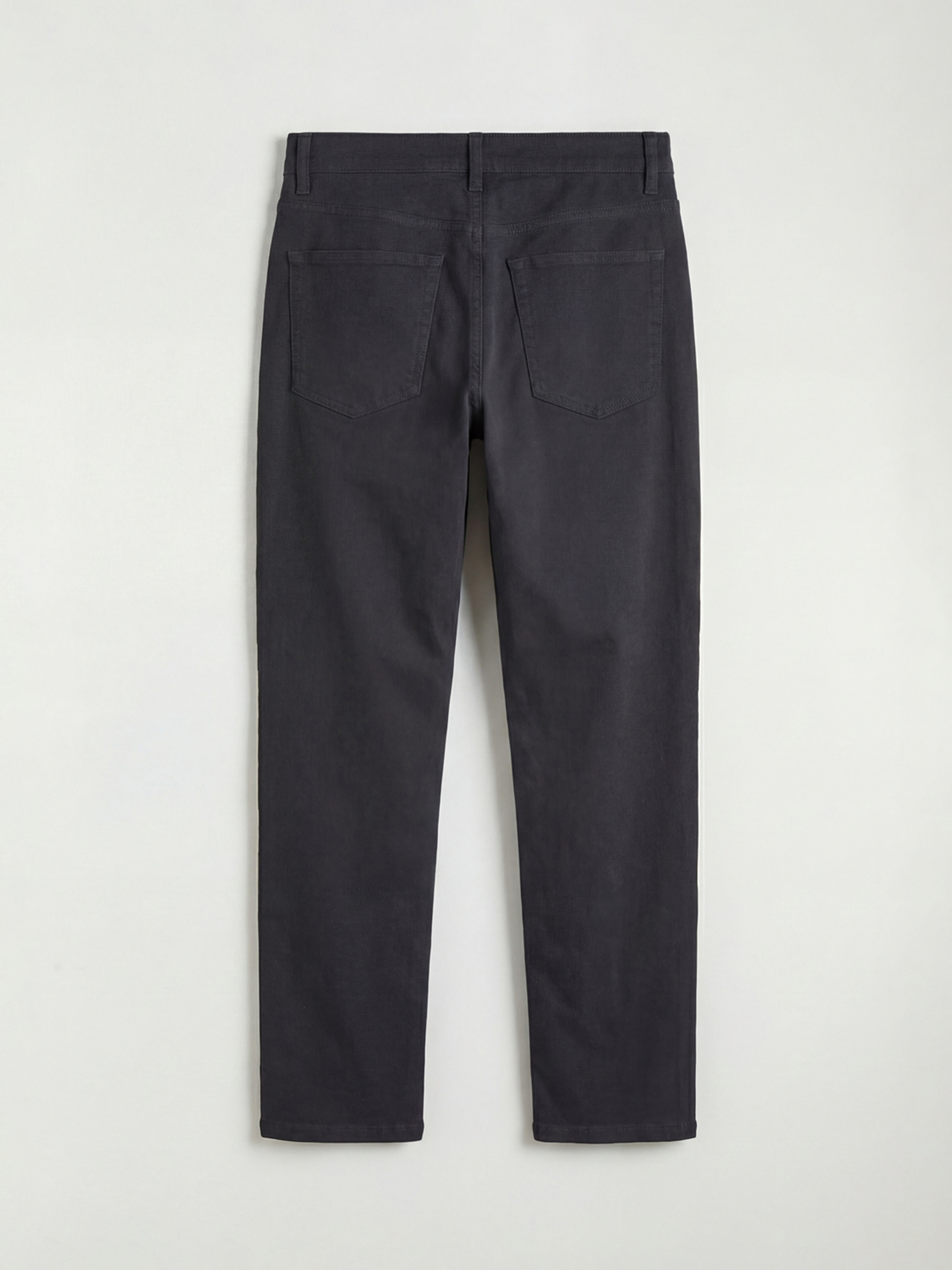 Antrasit Dar Kalıp Gabardin Erkek Chino Pantolon-1