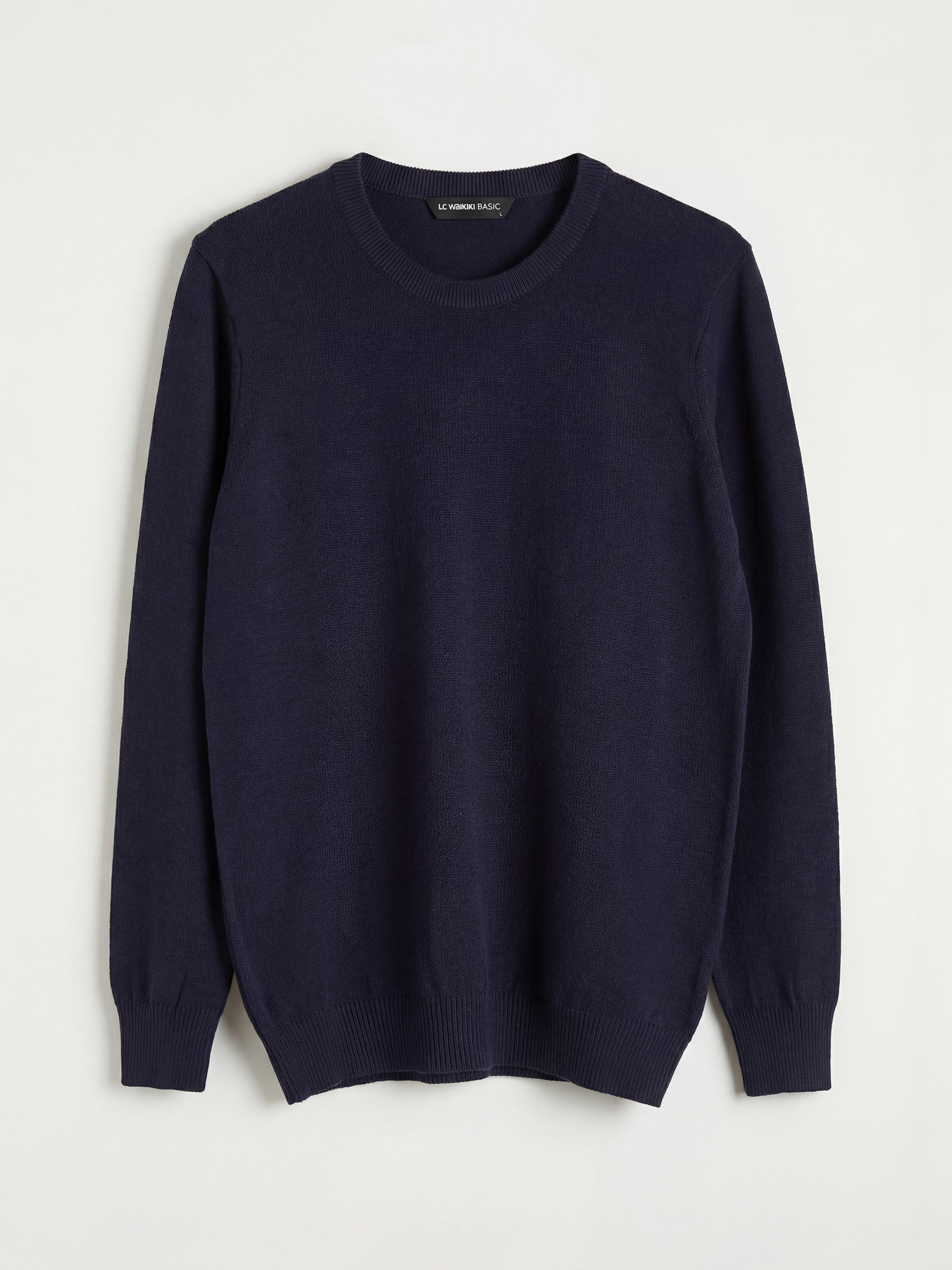 Men's Crew Neck Knit Sweater-4