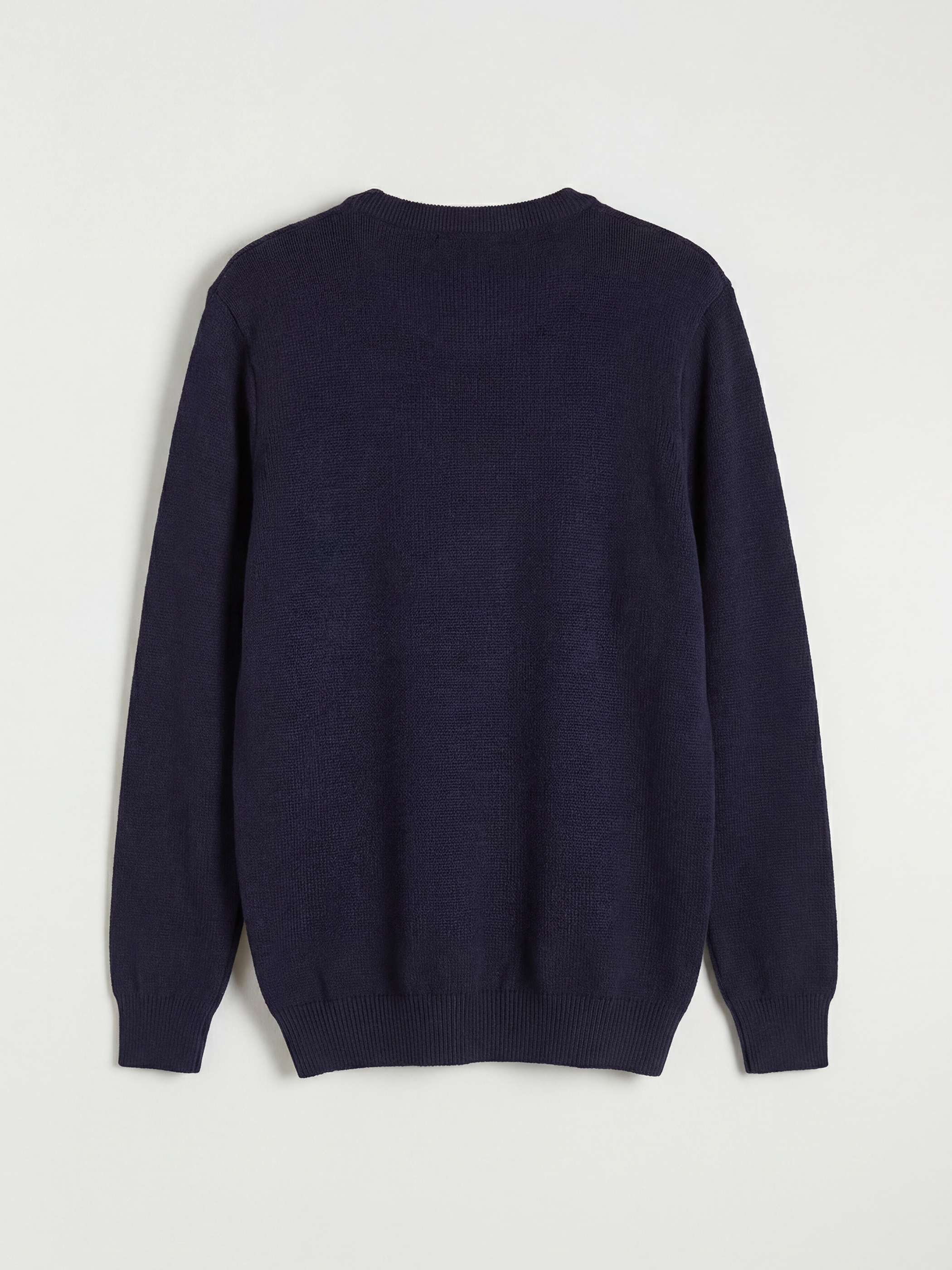 Men's Crew Neck Knit Sweater-5