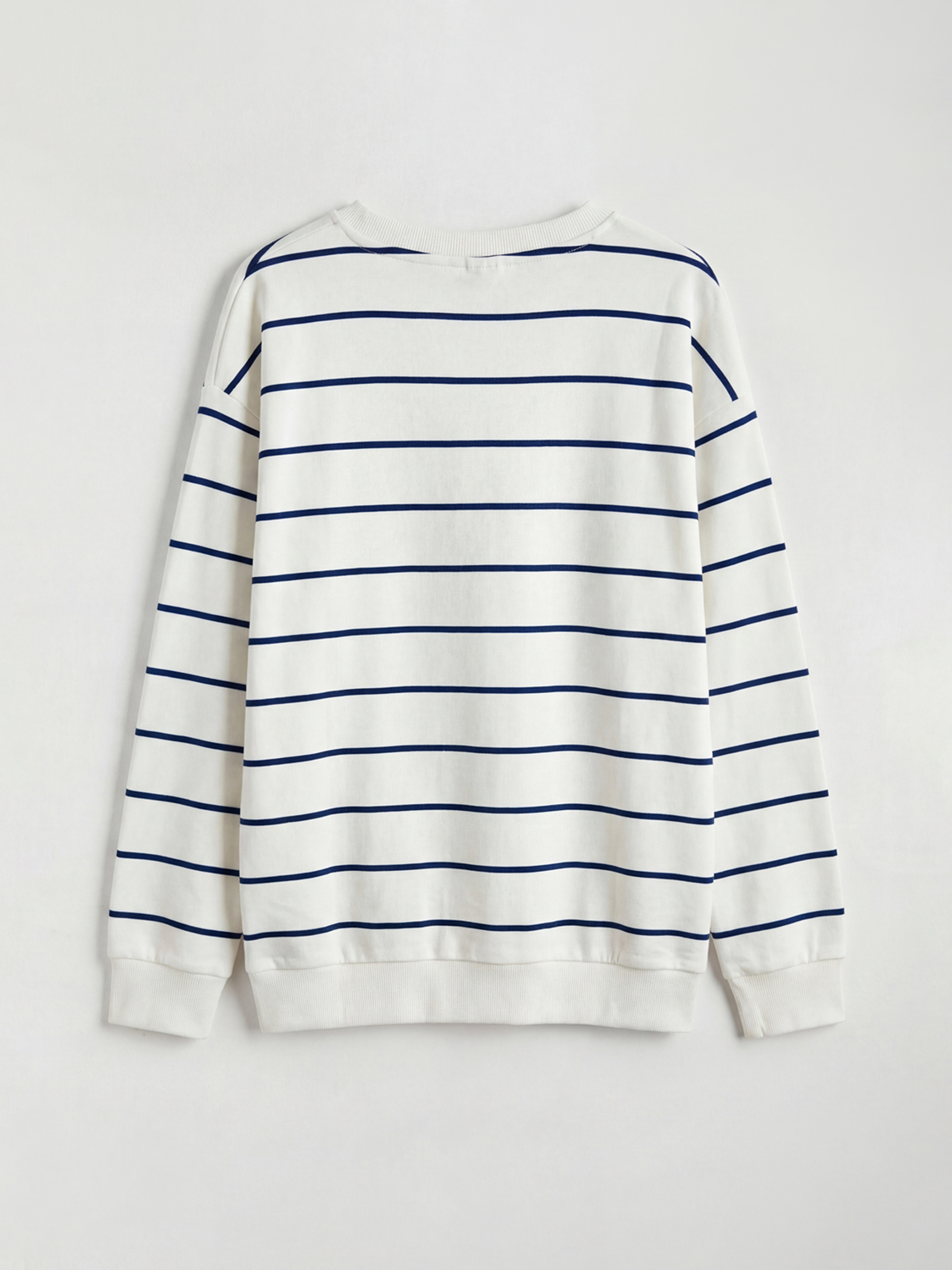 Erkek Çocuk Bisiklet Yaka Çizgili Tişört-1