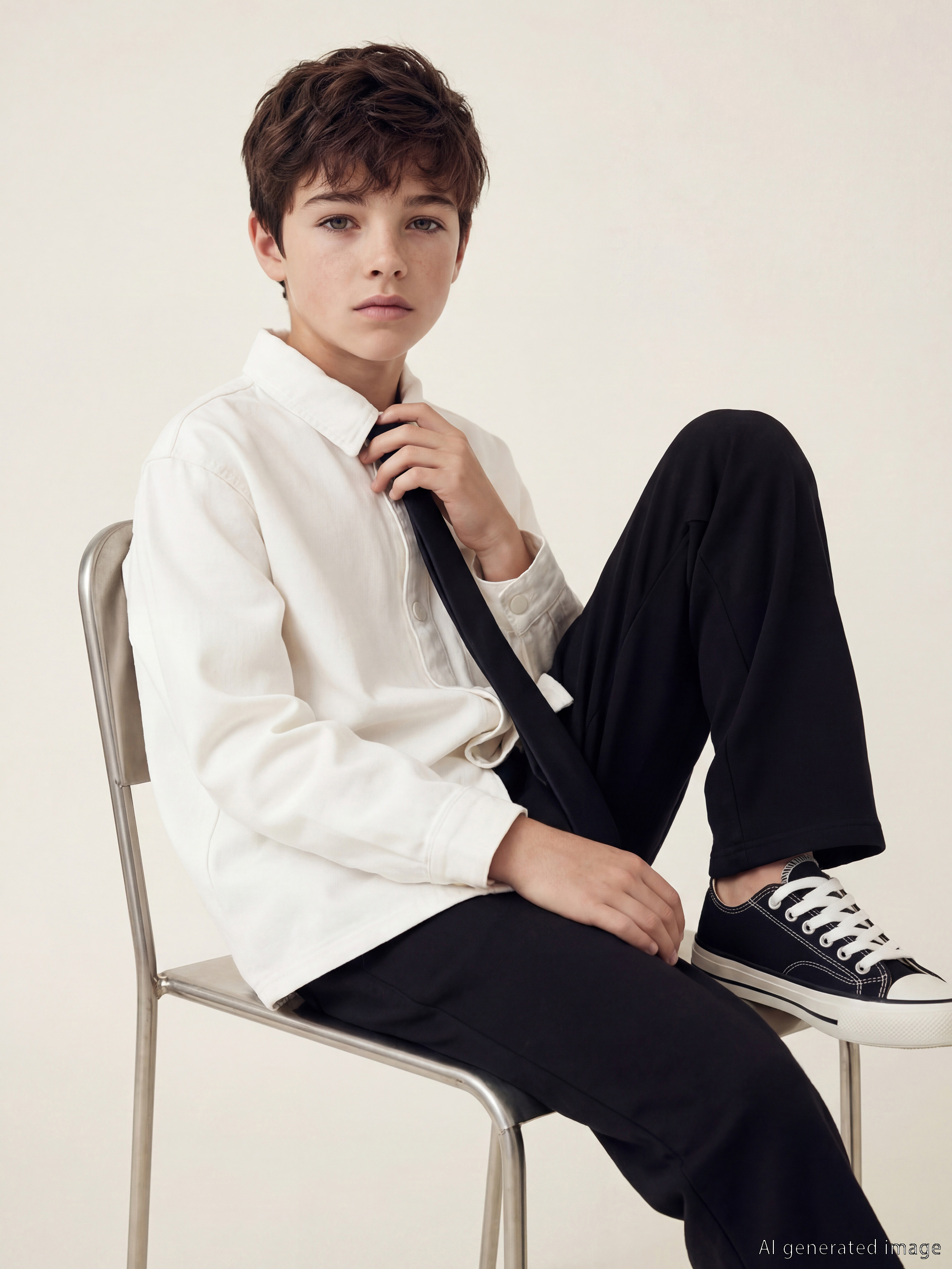 LCW Kids Для мальчиков базовая рубашка с длинным рукавом - S62173Z4-FT0