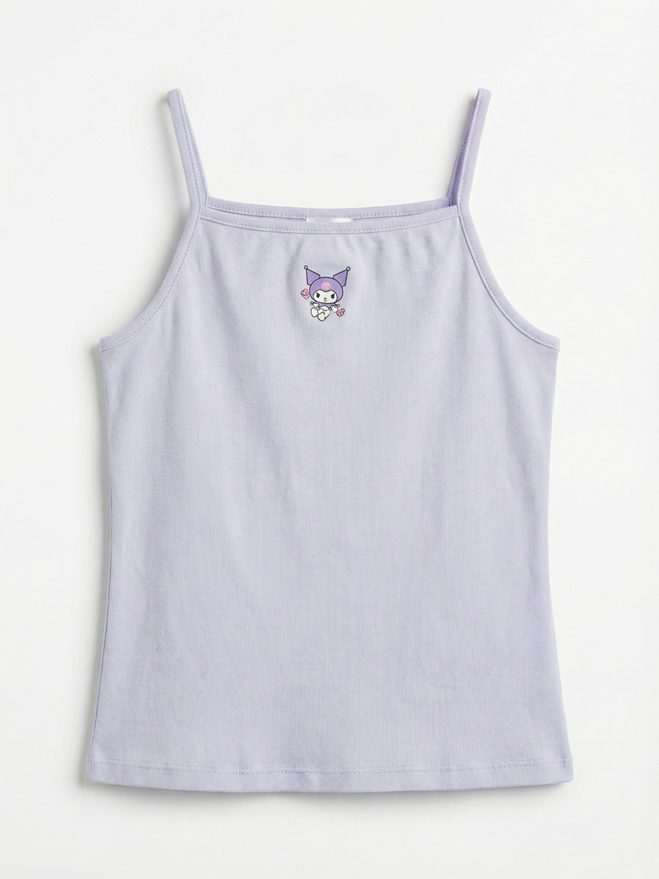 Ekru Kuromi Nakışlı Kız Çocuk 2'li Atlet-1