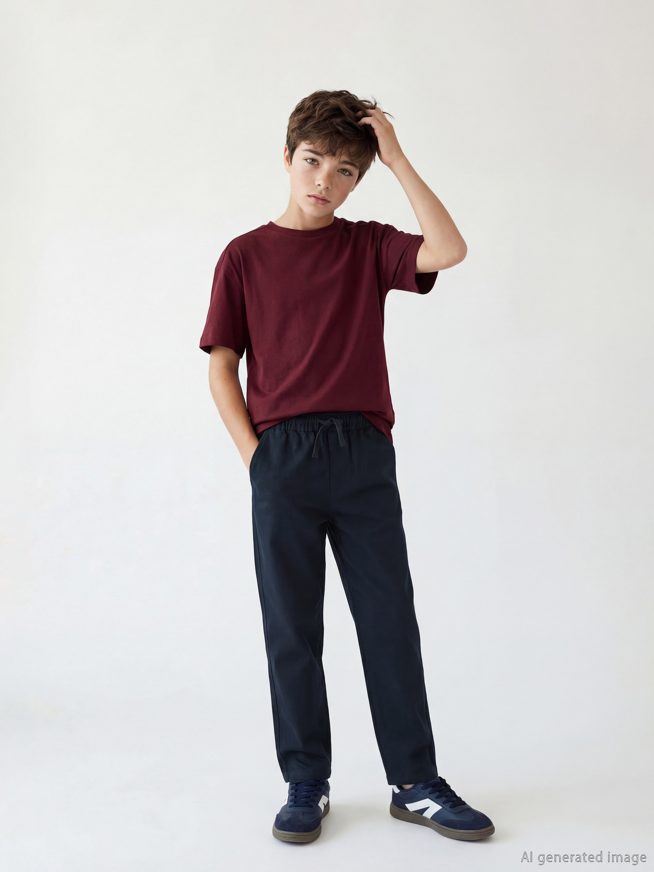 LCW Kids Beli Lastikli Erkek Çocuk Pantolon - S62372Z4-DWP