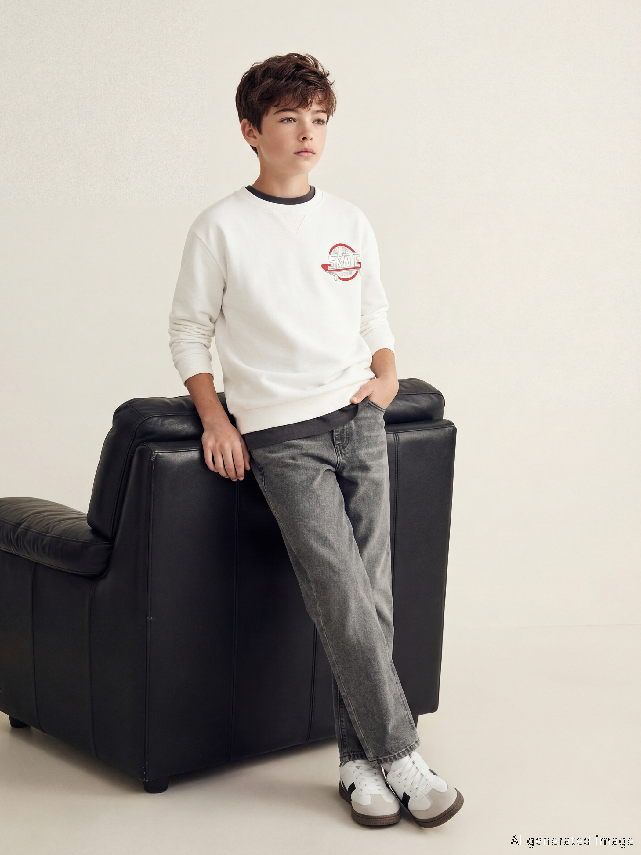 LCW Kids Baggy Fit Erkek Çocuk Jean Pantolon - S62652Z4-M0U