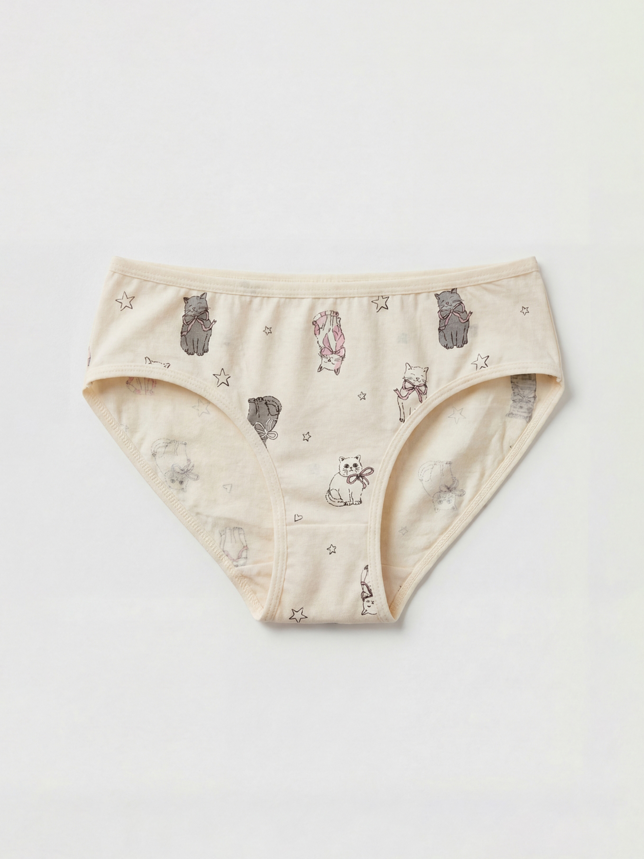 Girls' Printed Panties - Set of 3-2