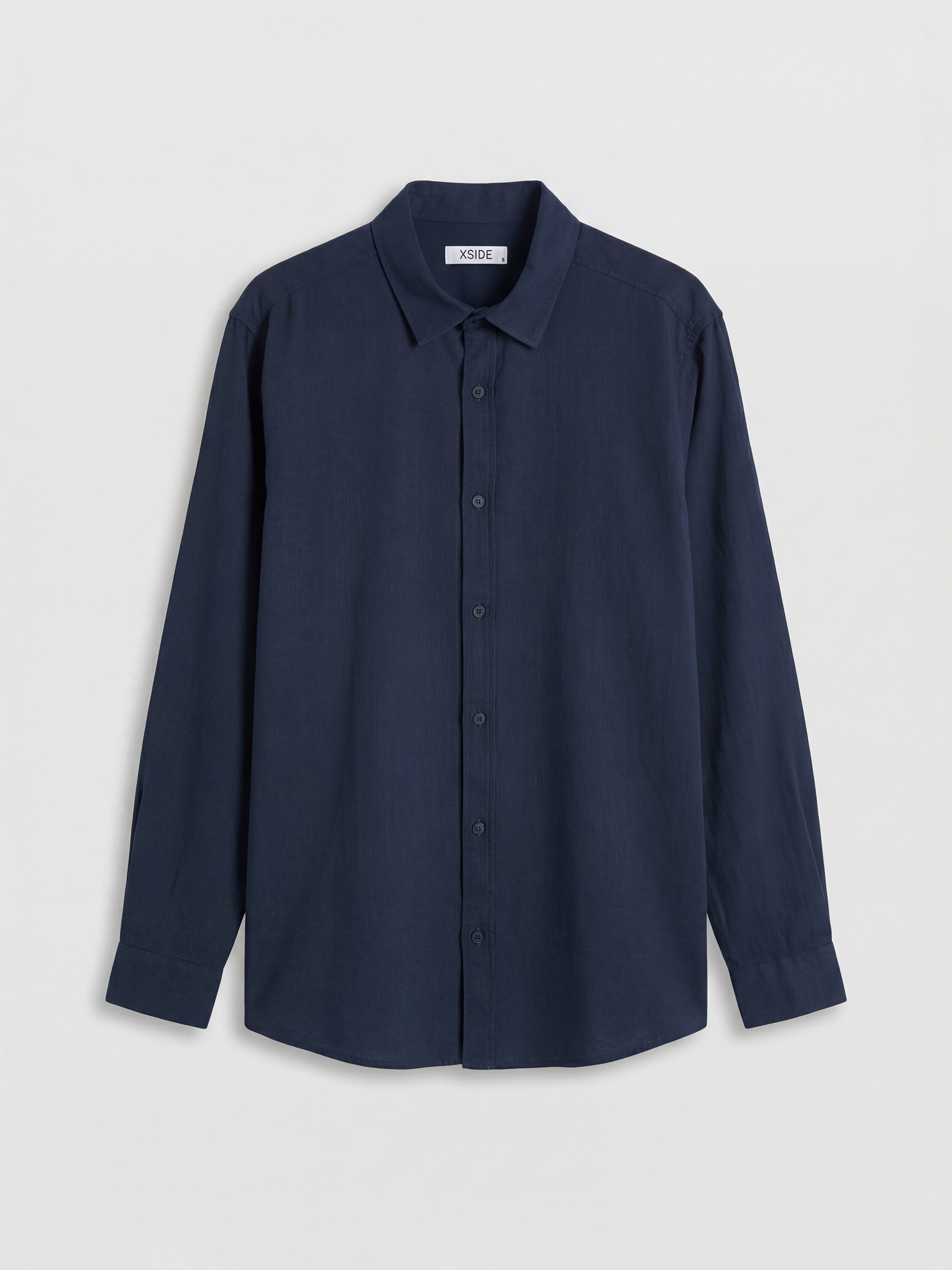 XSIDE Regular Fit Poplin Erkek Gömlek - S63629Z8-Z46