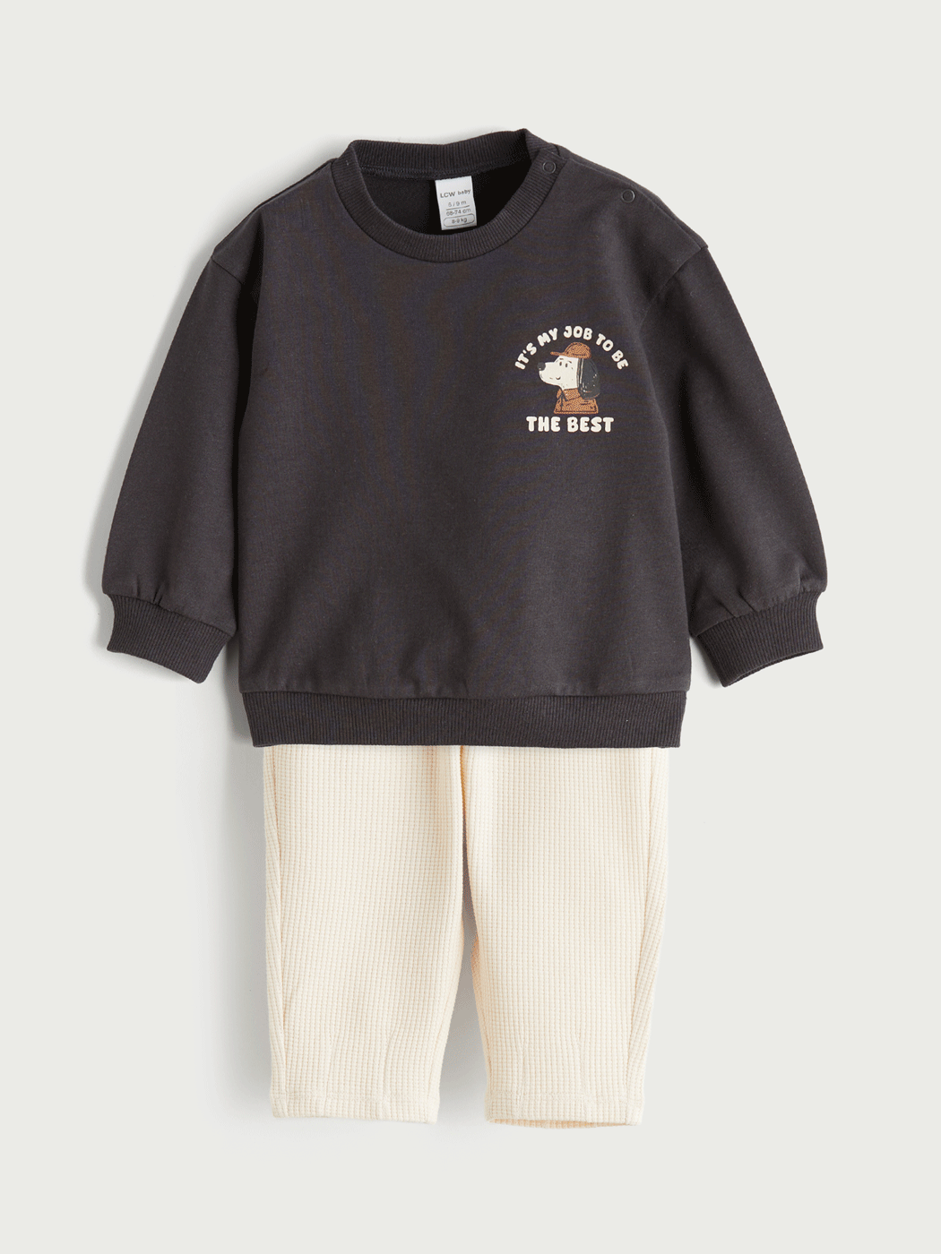 LCW baby ANTRASIT Komplet Beba dečak - S63759Z1-ZNZ