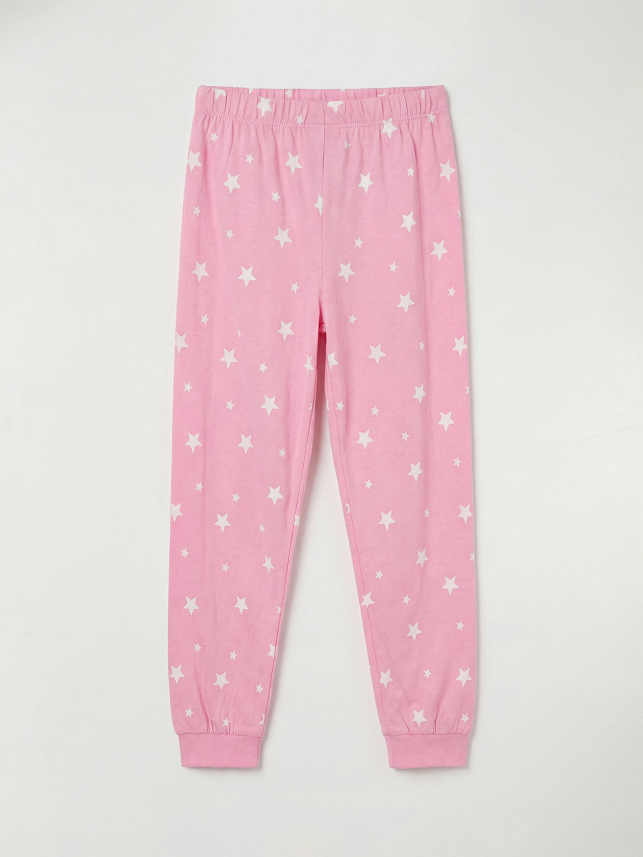 LCW Kids Yıldız Desenli Kız Çocuk Pijama Altı - S64144Z1-LT4