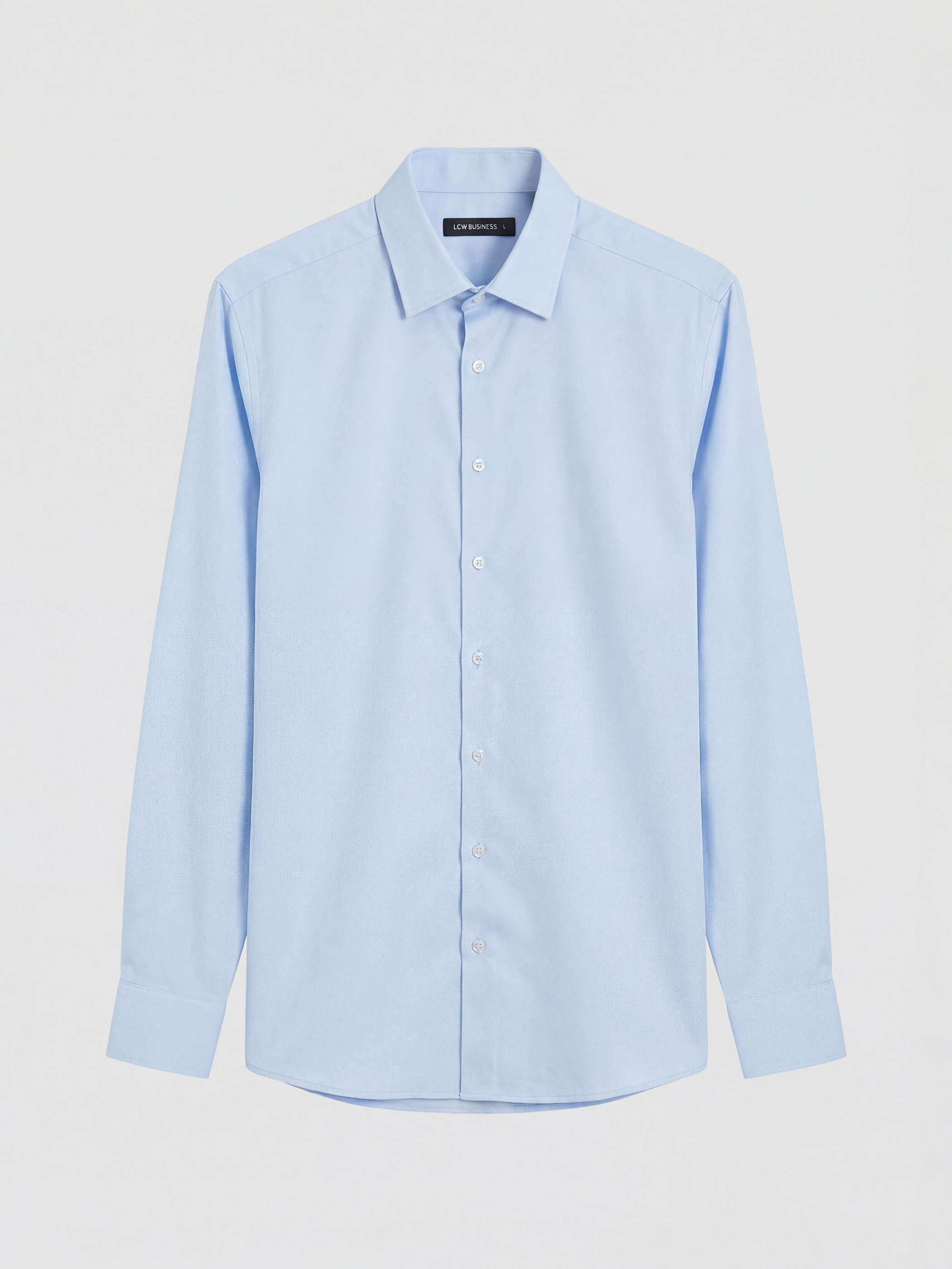 Mavi Slim Fit Armürlü Erkek Gömlek-5