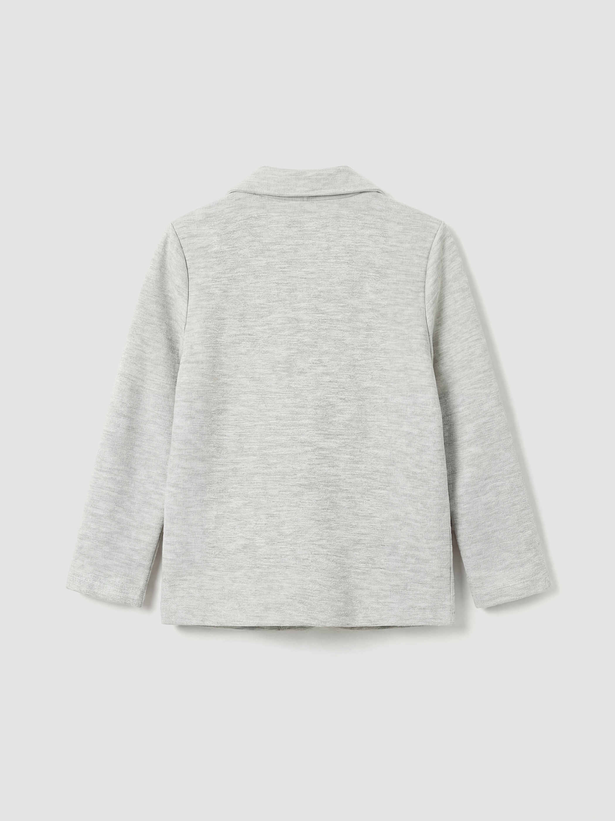 Gri Erkek Çocuk Blazer Ceket-1