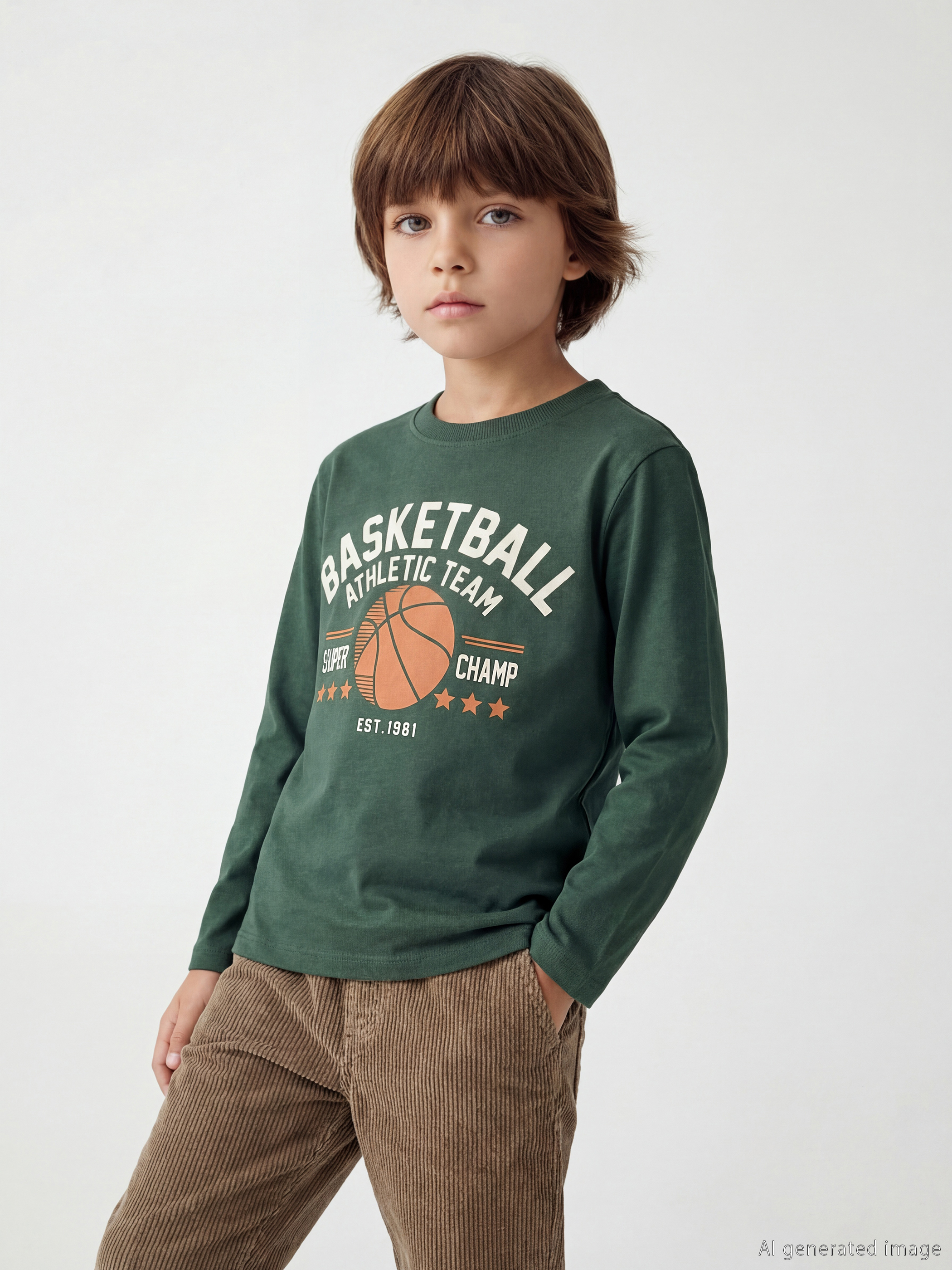 Dječak ZELENA Majica kratkih rukava-1