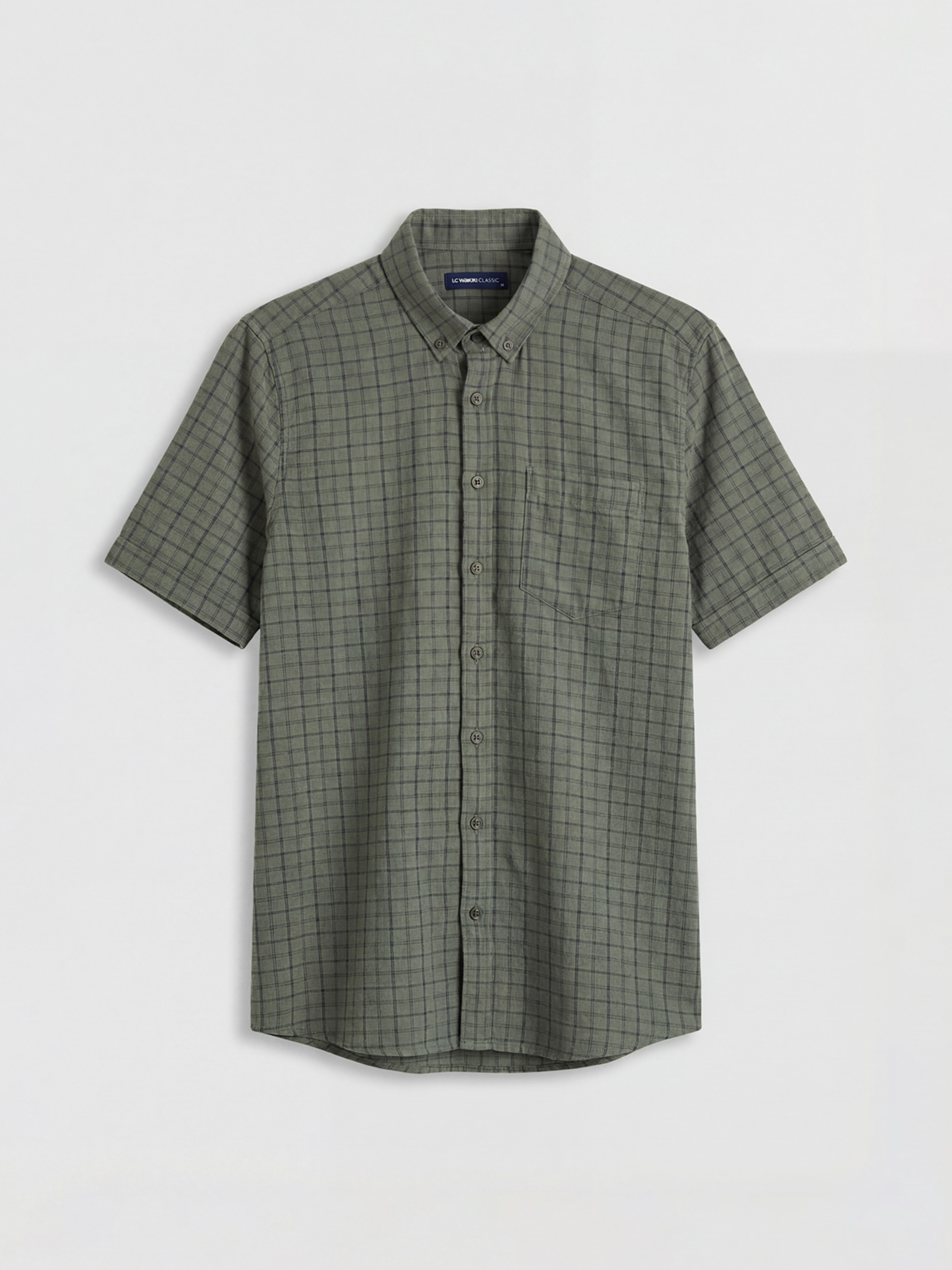 LCWAIKIKI Classic Regular Fit Ekose Erkek Gömlek - S64662Z8-LME