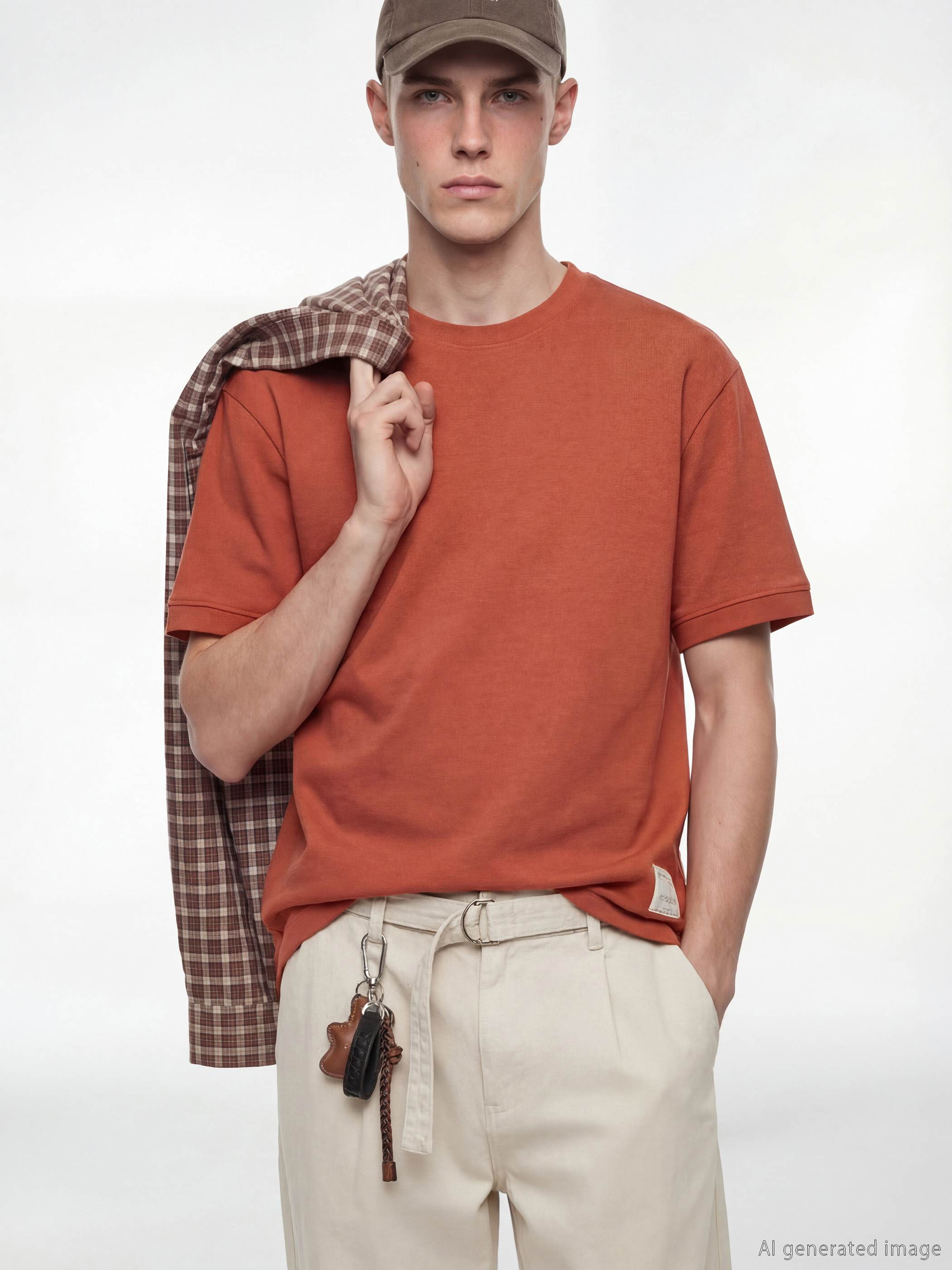 Crew Neck Men's T-Shirt-1