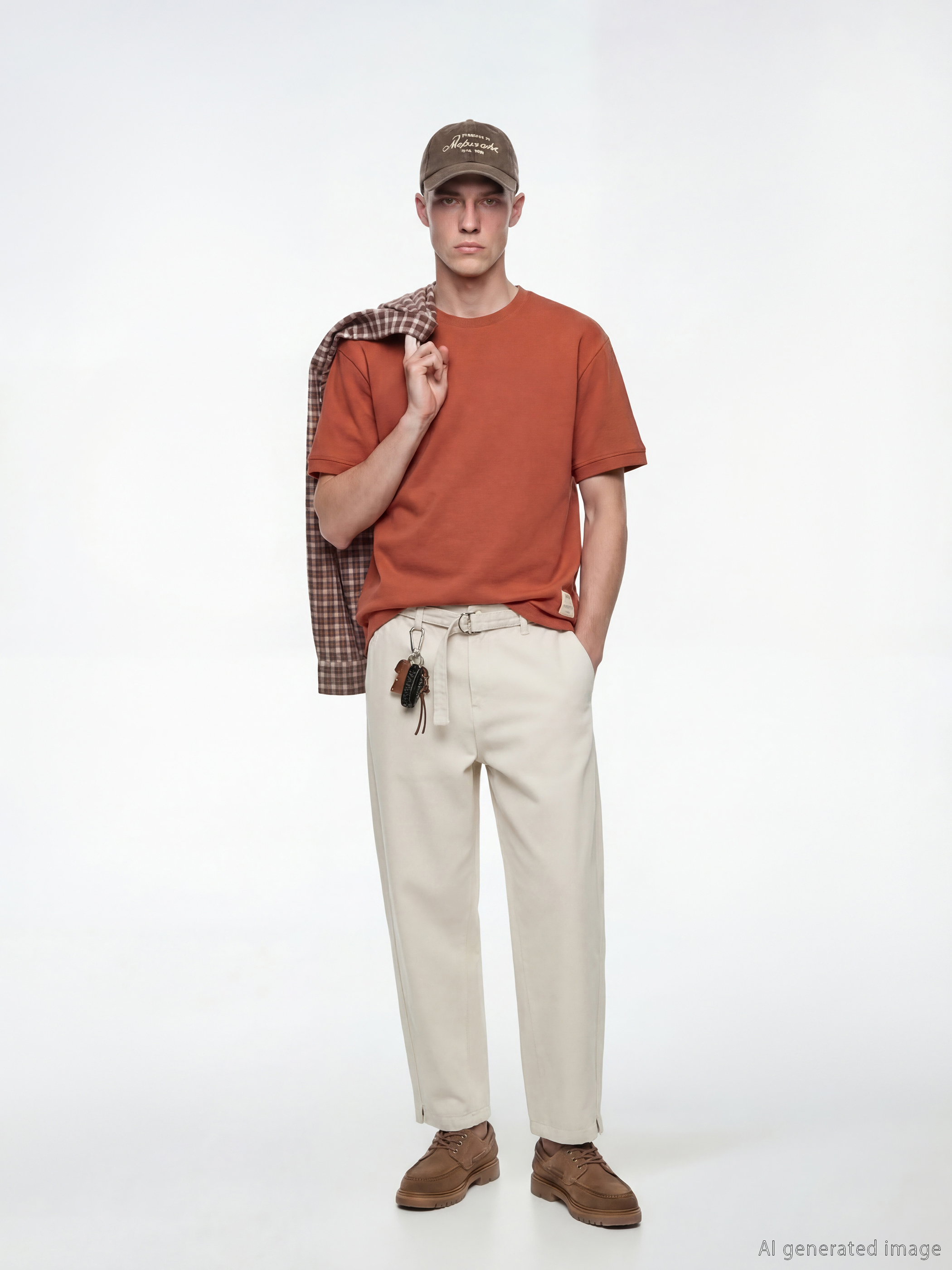 Crew Neck Men's T-Shirt-2