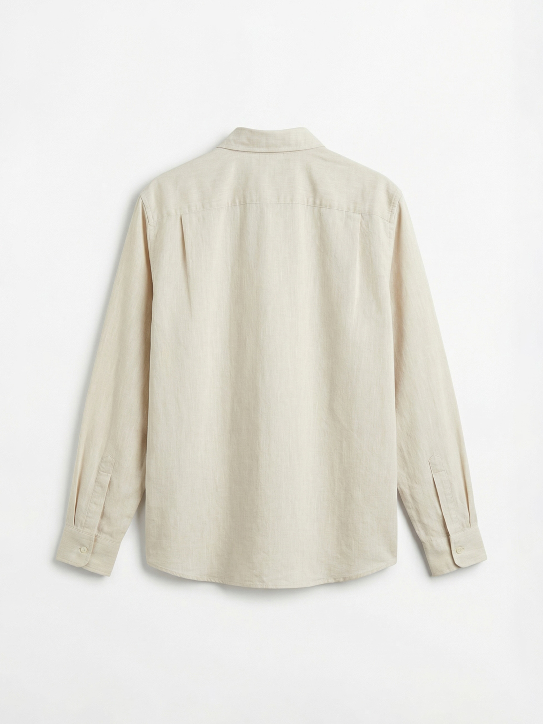 Regular Fit Linen Blend Men's Shirt-5