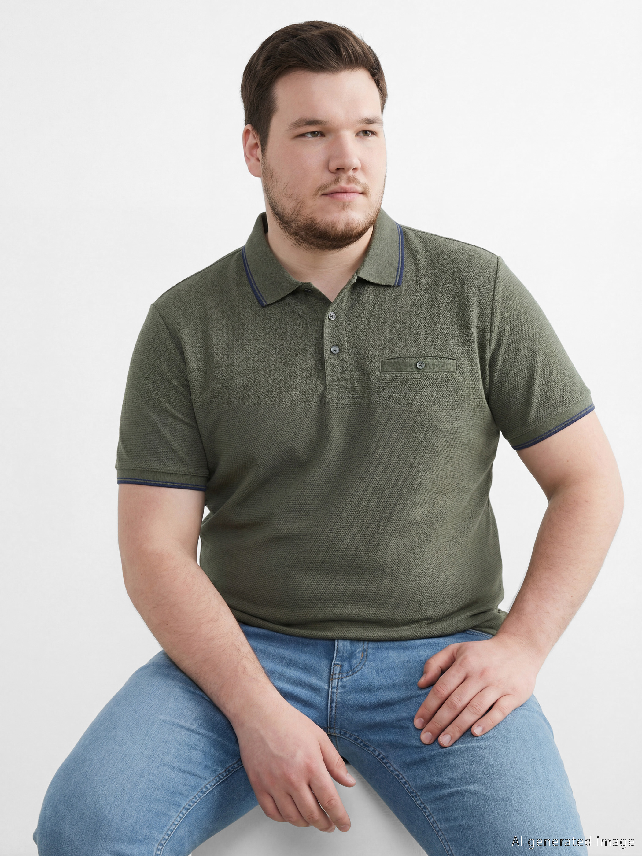 LCWAIKIKI Classic Polo Yaka Erkek Dokulu Tişört - S65176Z8-V0N