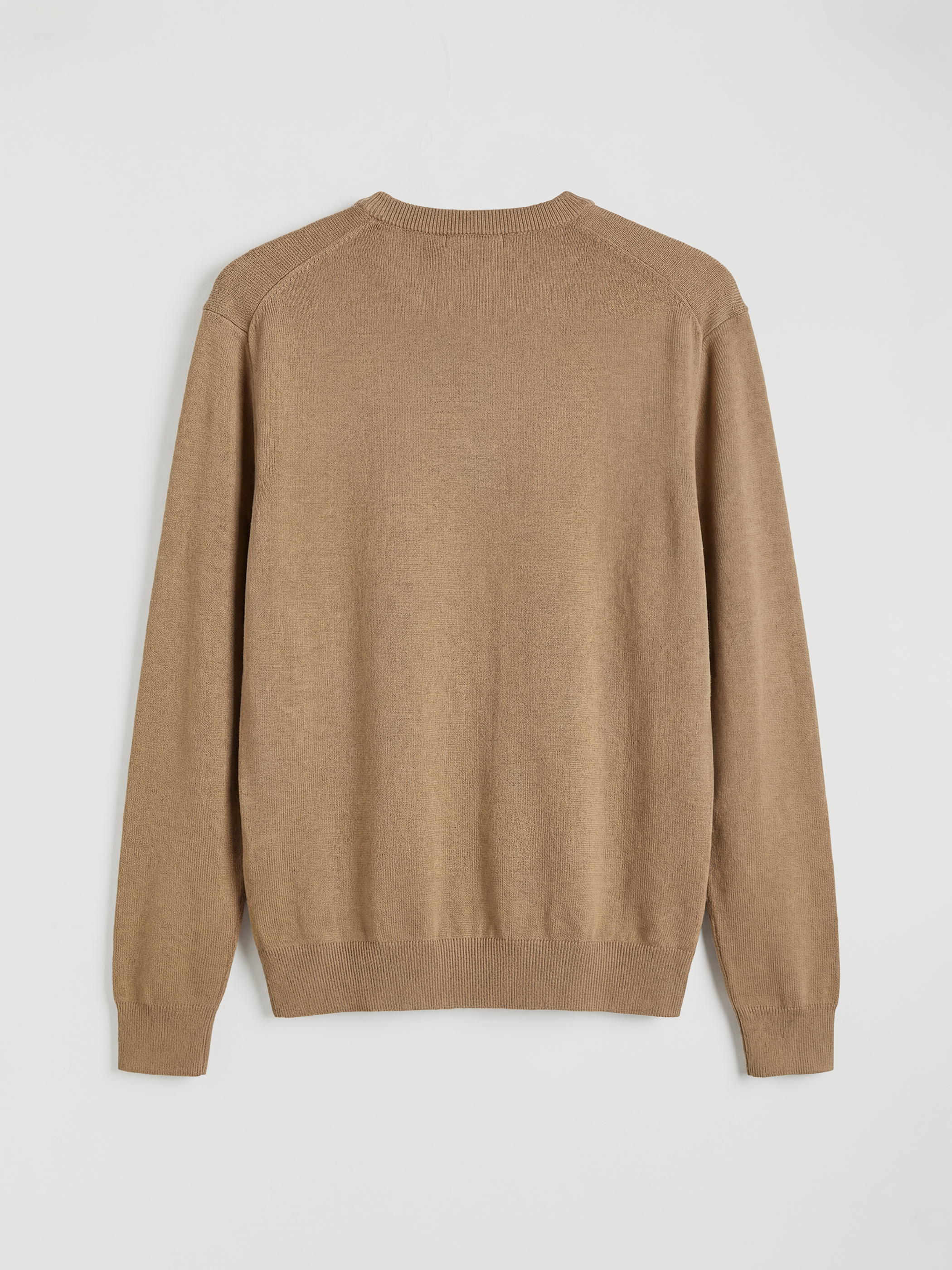 Haki Bisiklet Yaka Erkek Triko Kazak-2