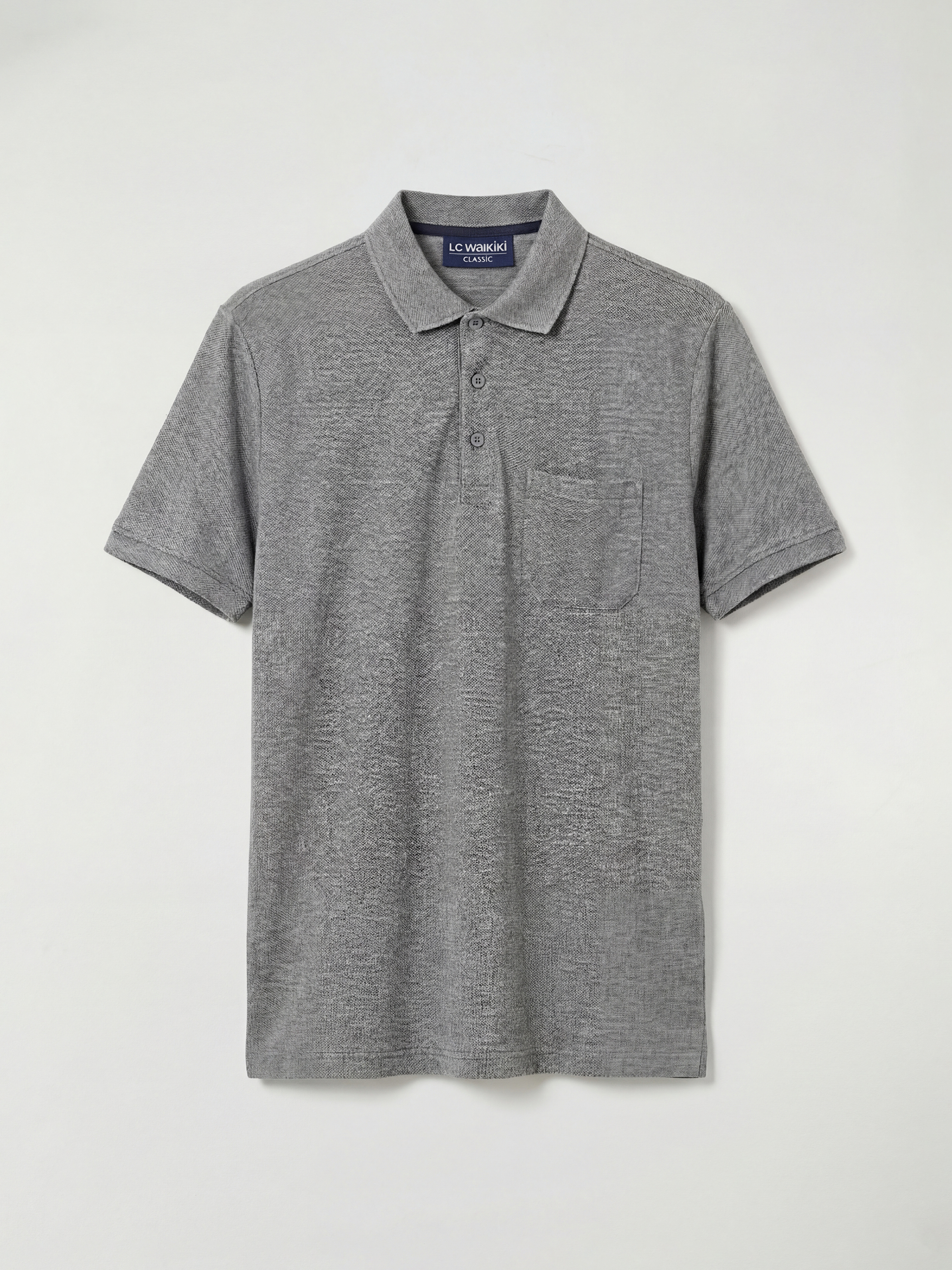 LCWAIKIKI Classic Polo Yaka Standart Fit Erkek Tişört - S65420Z8-MLR