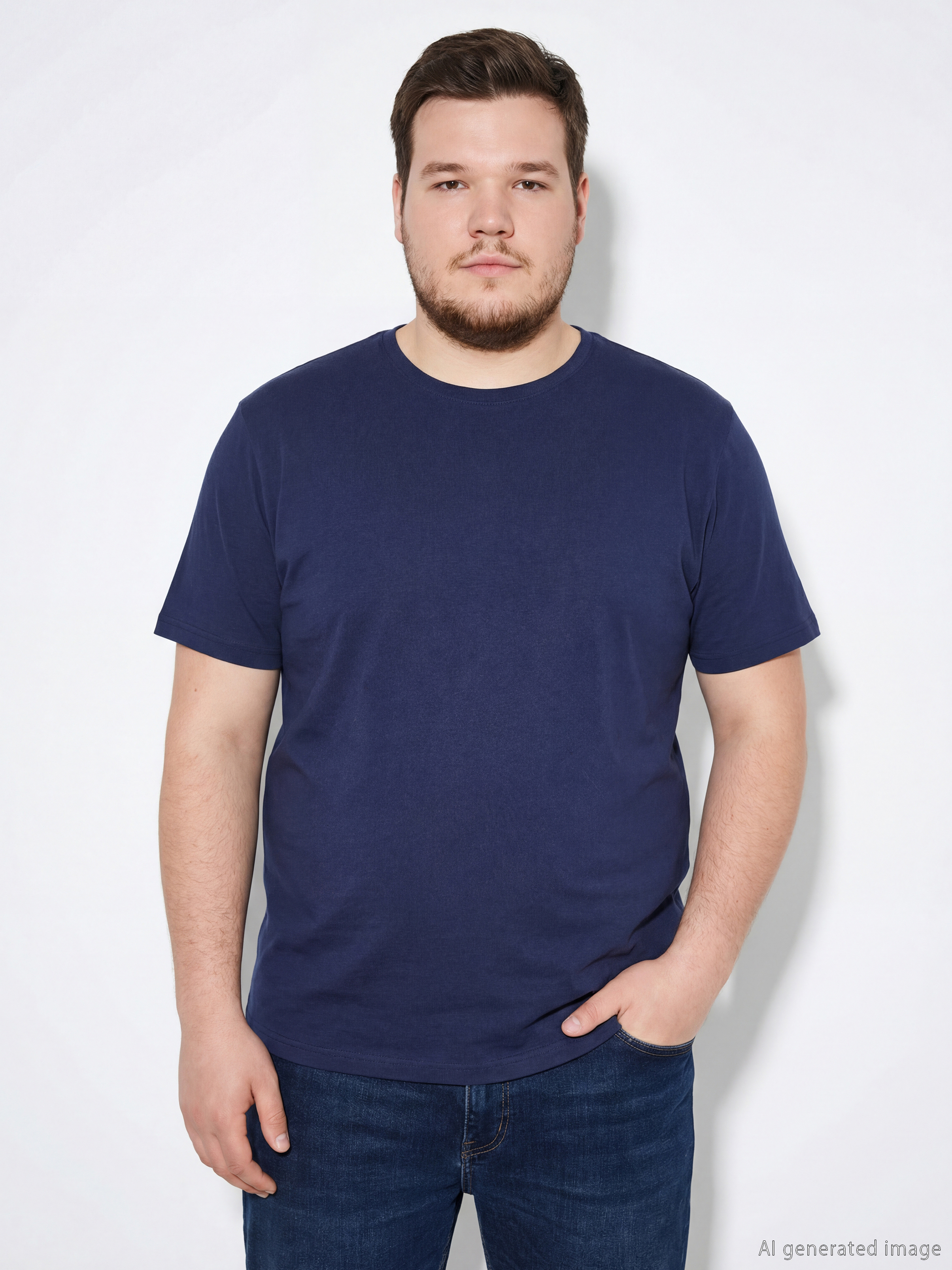 LCWAIKIKI Classic Bisiklet Yaka Modal Erkek Tişört - S65423Z8-ZPK