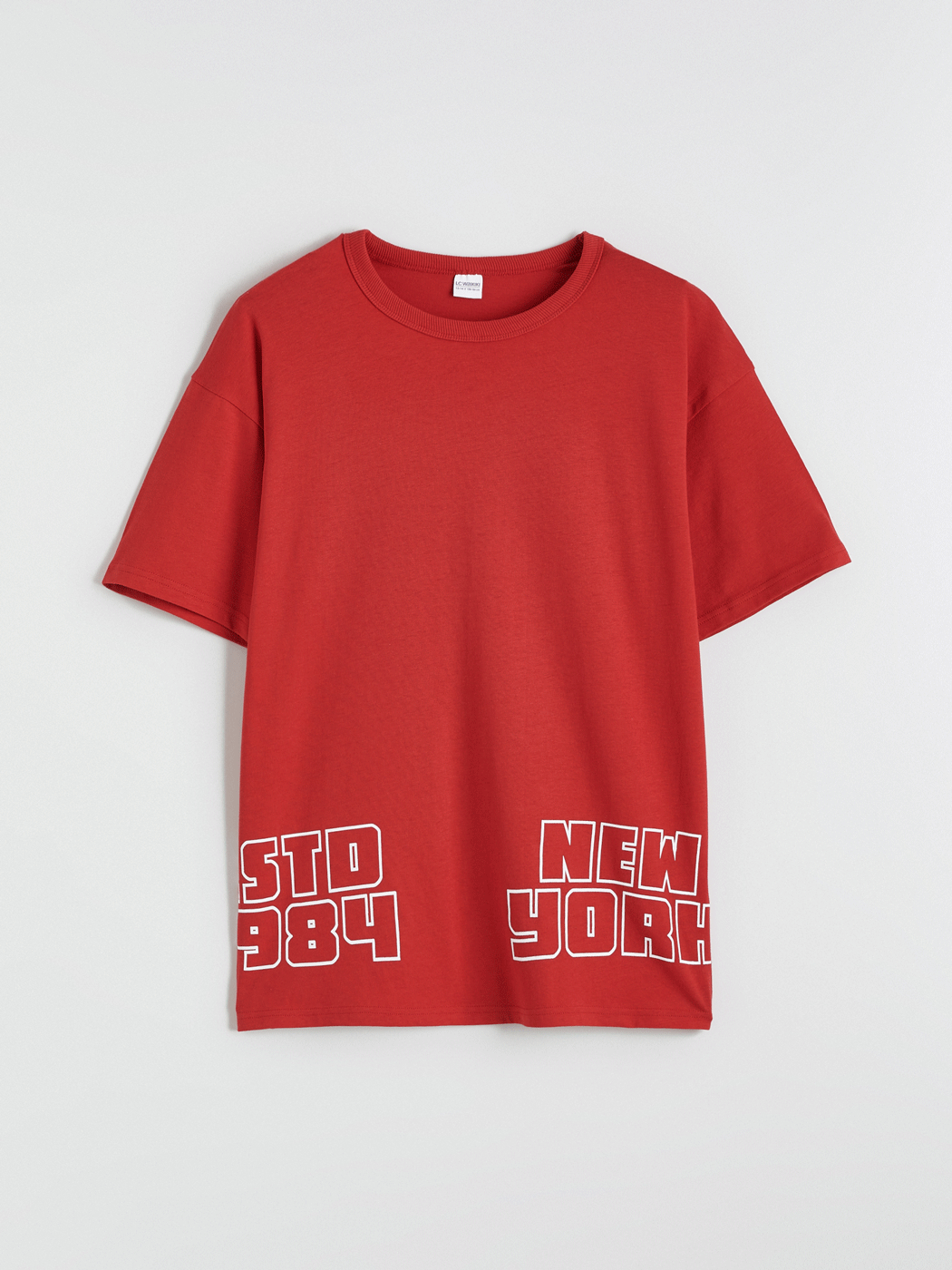 LCW Kids Αγόρι ΚΟΚΚΙΝΟ Μπλουζάκι - S65637Z4-HPM