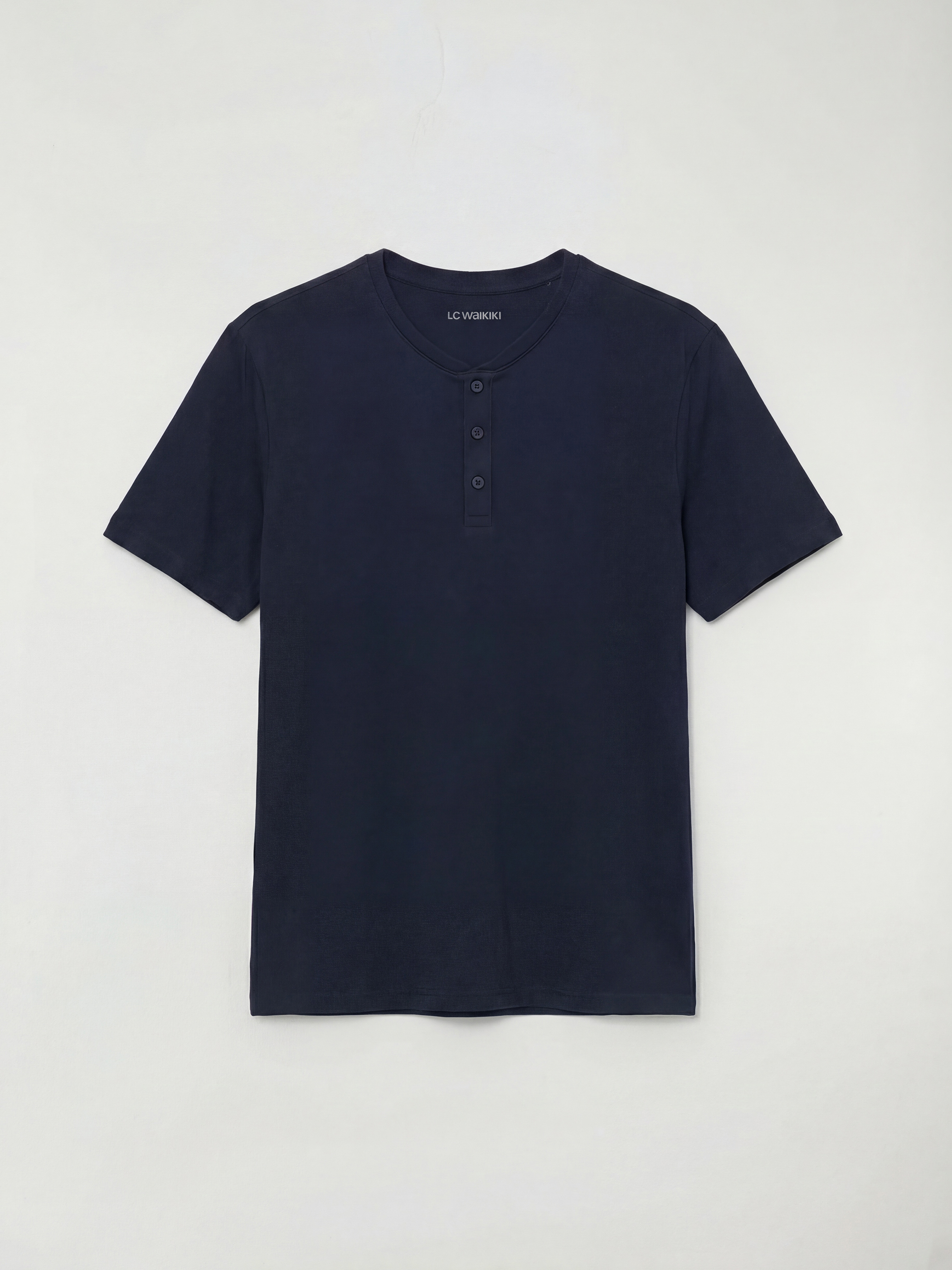 LC WAIKIKI Bisiklet Yaka Kısa Kollu Erkek Pijama Üst - S65930Z8-RFF