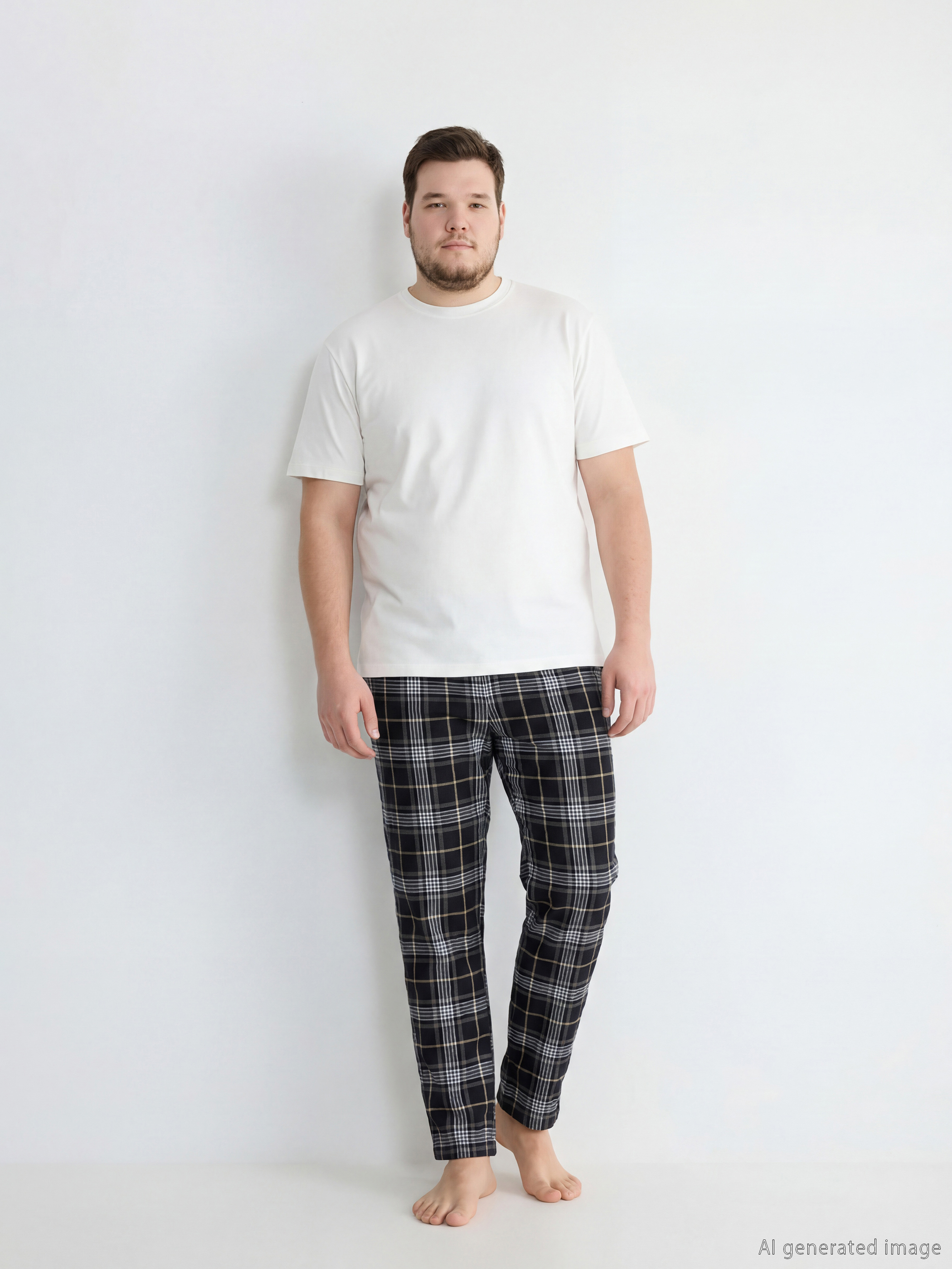 LC WAIKIKI Standart Kalıp Ekose Erkek Pijama Altı - S66000Z8-LQJ