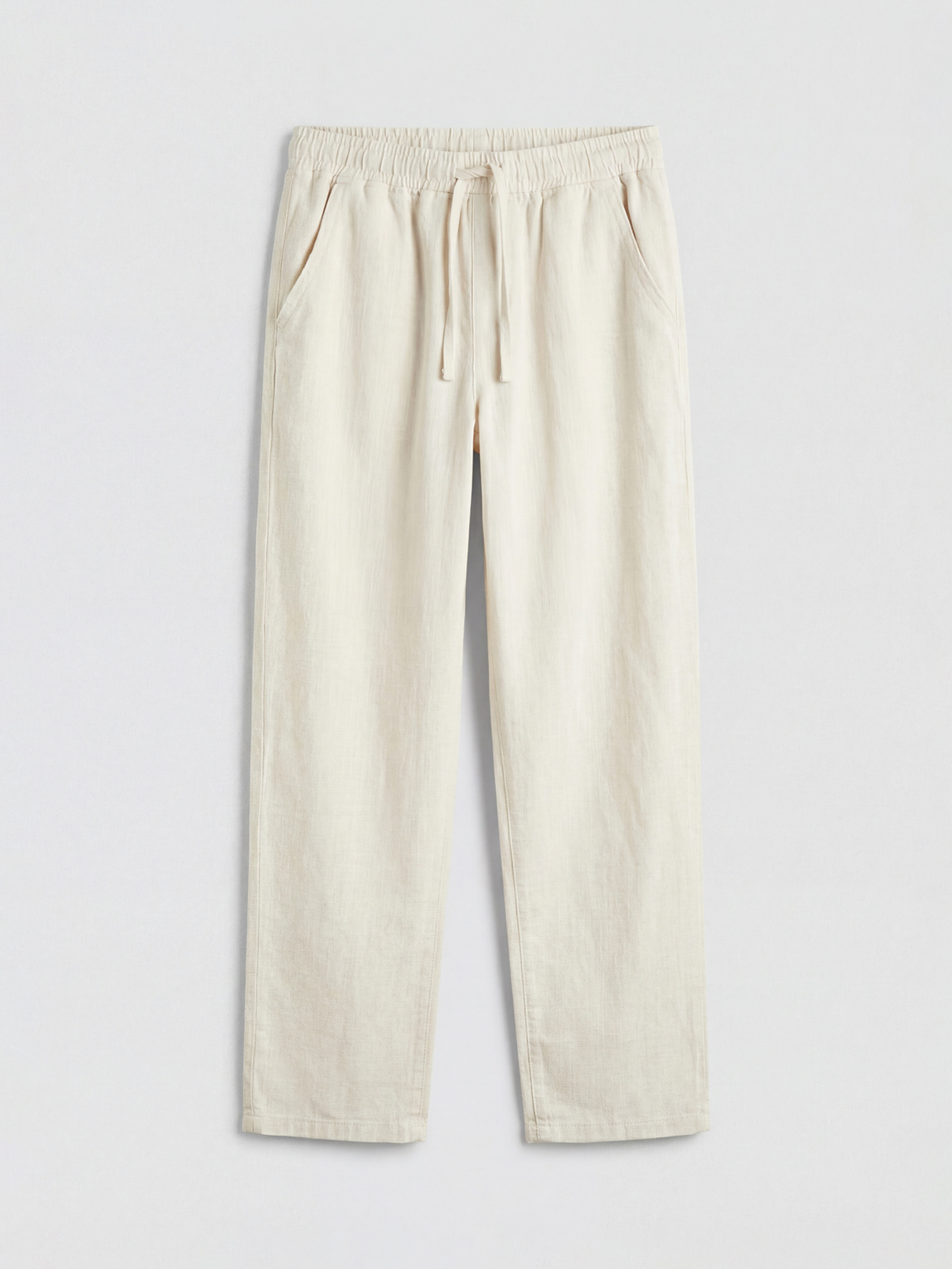 LCW Kids Keten Görünümlü Erkek Çocuk Pantolon - S66001Z4-FT0