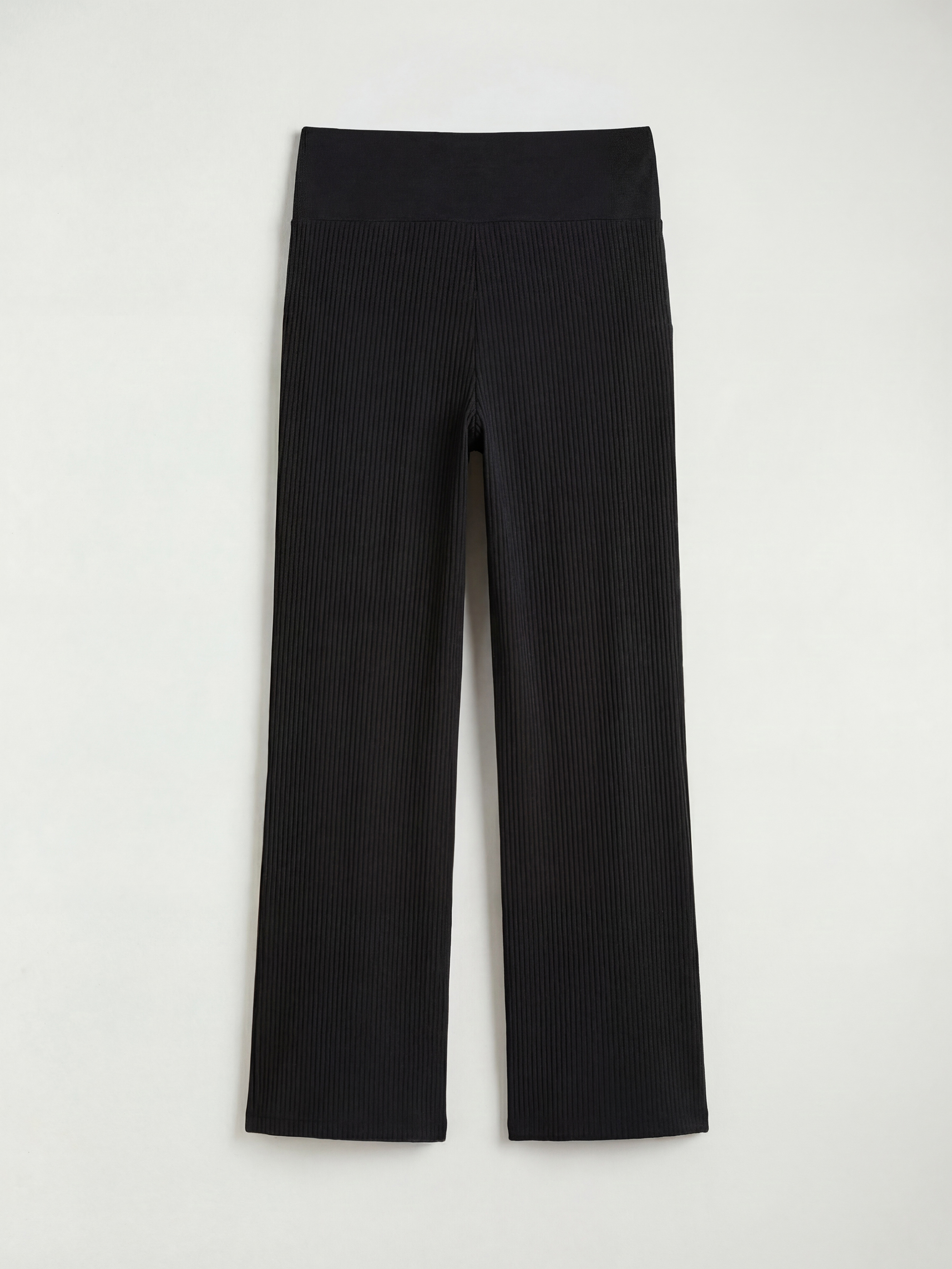 Woman BLACK Sweatpants-1