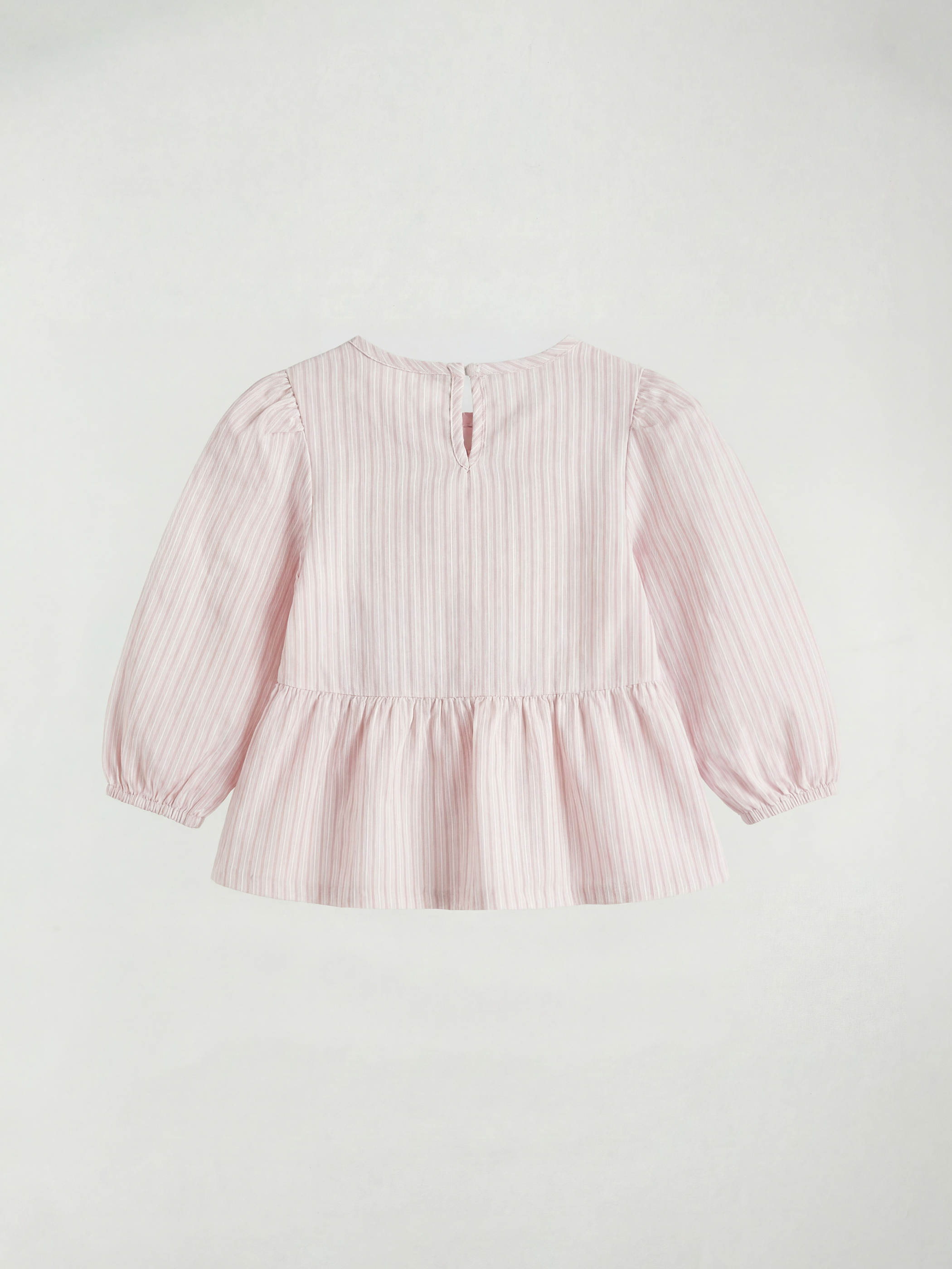 Crew Neck Bow Baby Girls' Blouse and Leggings-4