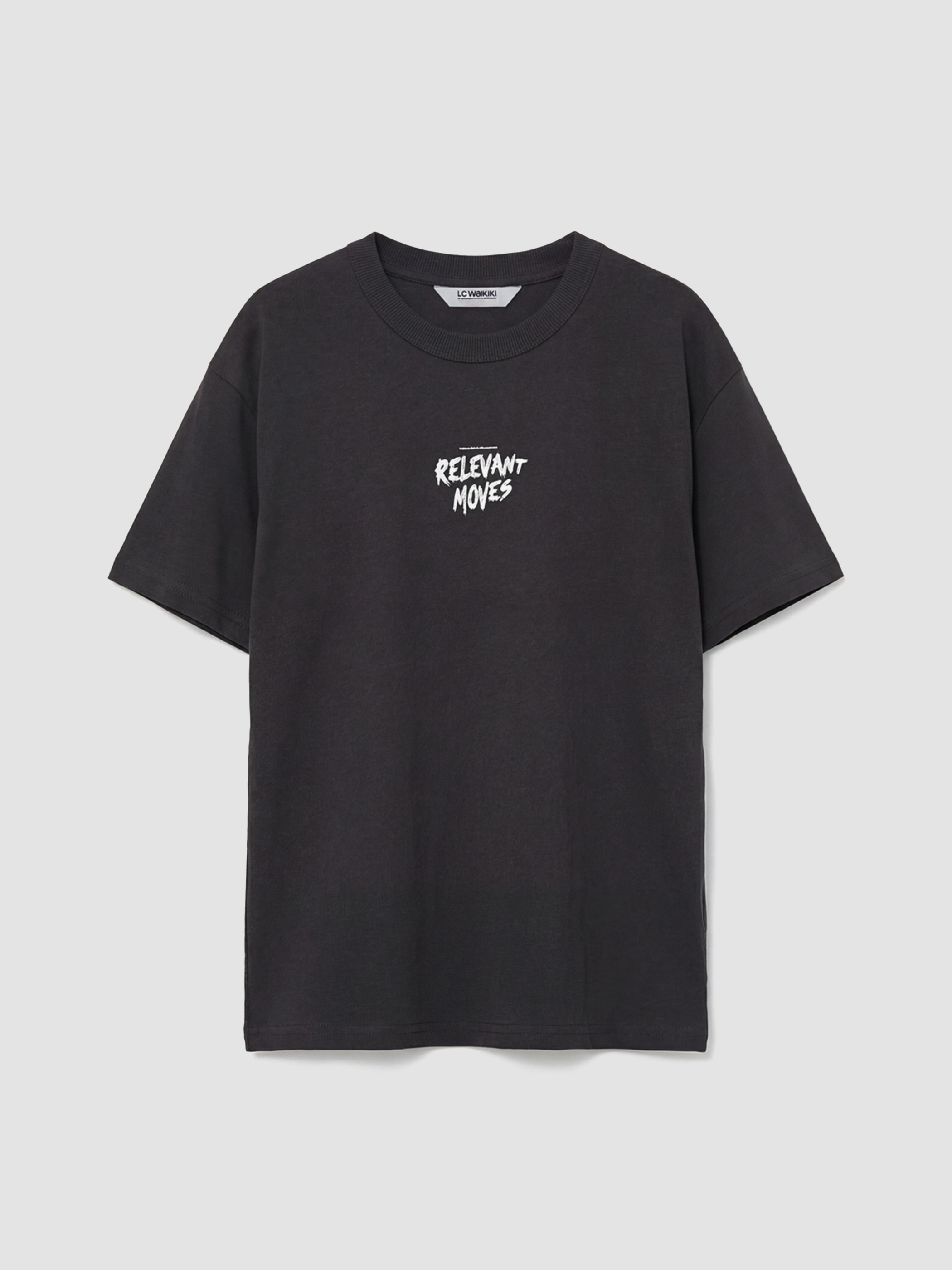 Crew Neck Printed Boy T-Shirt-1