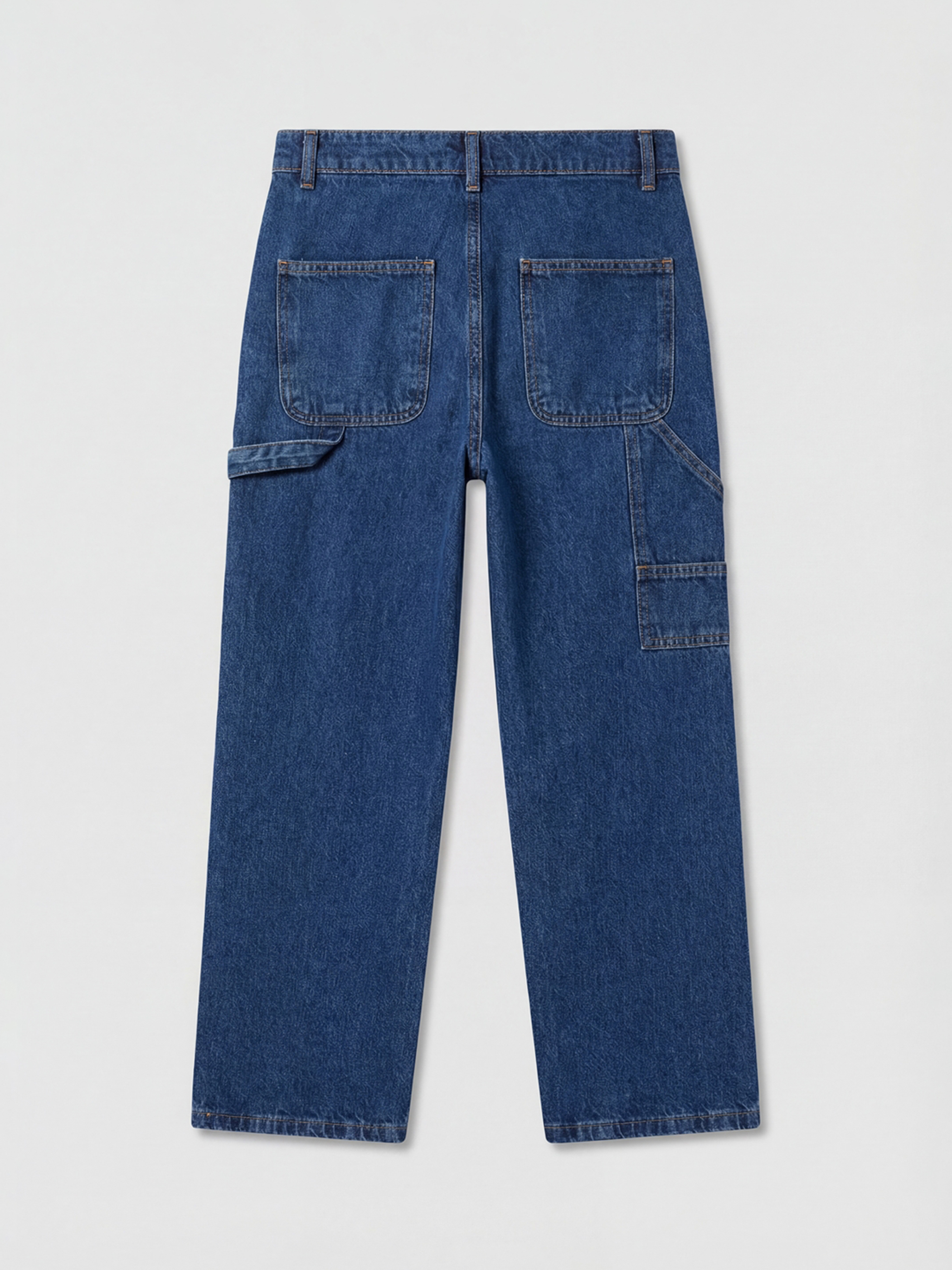 İndigo Loose Fit Erkek Çocuk Jean Pantolon-2